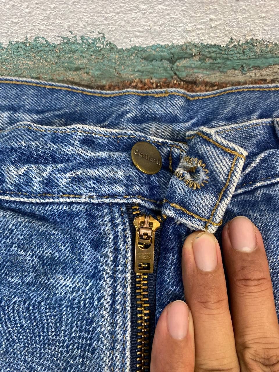 Carhartt vintage carhartt flannel lining denim nice design Size US 39 - 12 Thumbnail