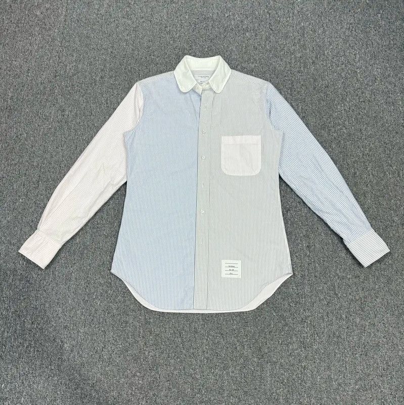 Thom Browne Thom Browne M Size Multi-Color Cotton Shirt 0089 Size US M / EU 48-50 / 2 - 1 Thumbnail