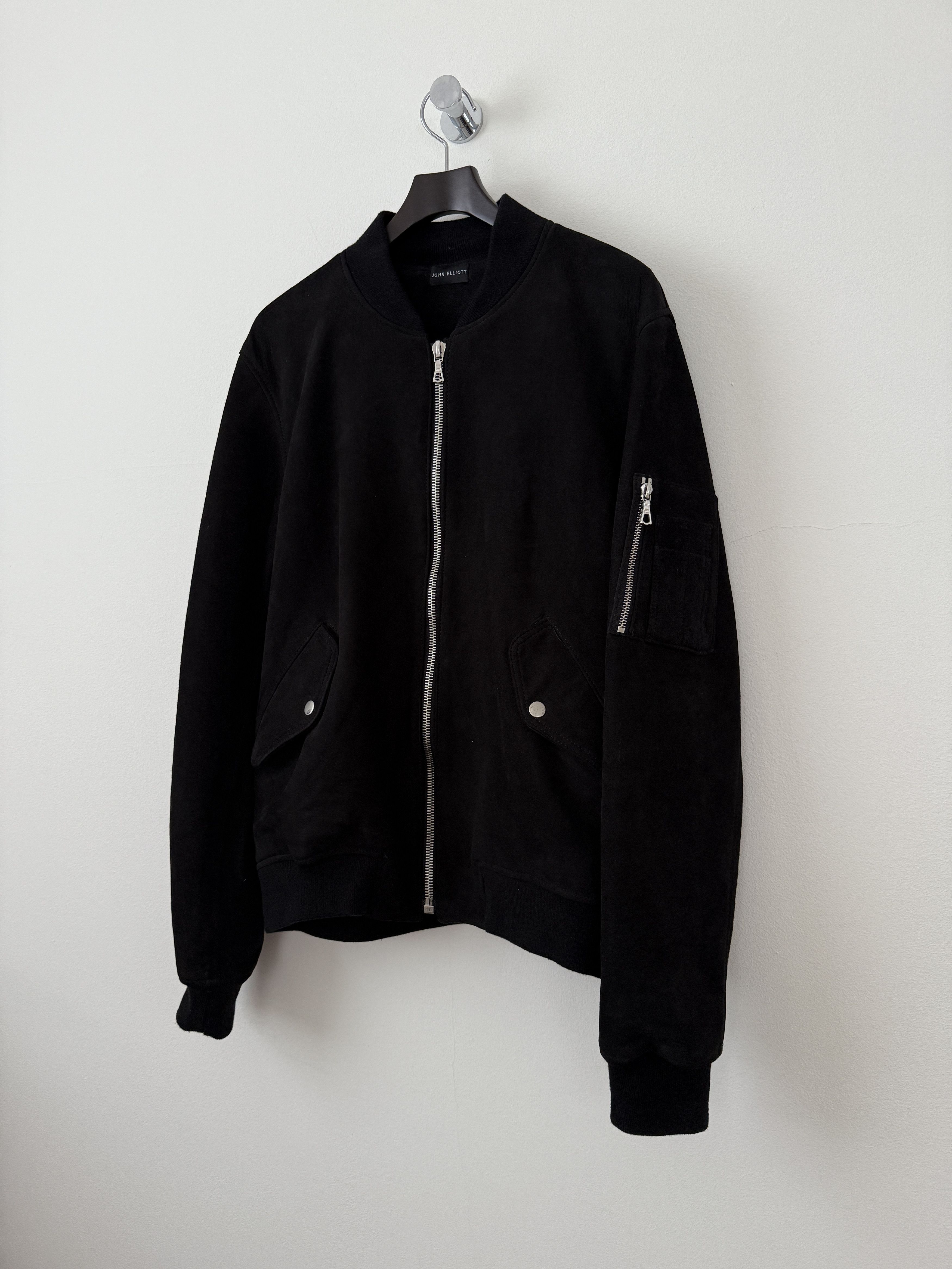 John Elliott Suede Bogota II Bomber Size US XL / EU 56 / 4 - 4 Thumbnail