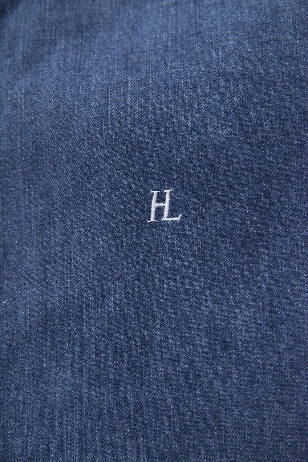 Helmut Lang 1998 embroidered HL denim shirt Size US M / EU 48-50 / 2 - 5 Thumbnail