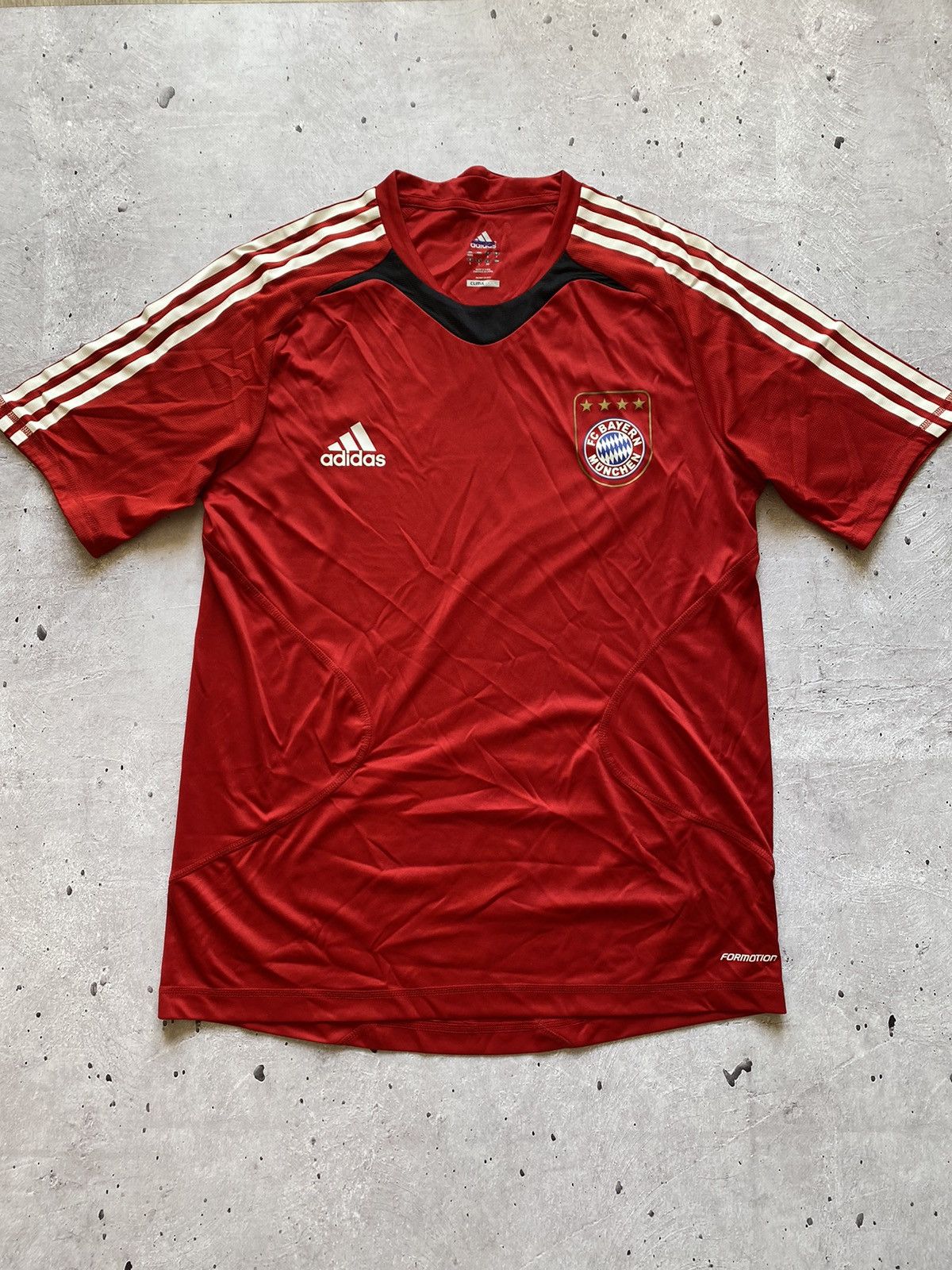 Adidas × Vintage Vintage 2010-11 Bayern Munich Adidas Training Shirt Y2K Hype Size US M / EU 48-50 / 2 - 2 Thumbnail