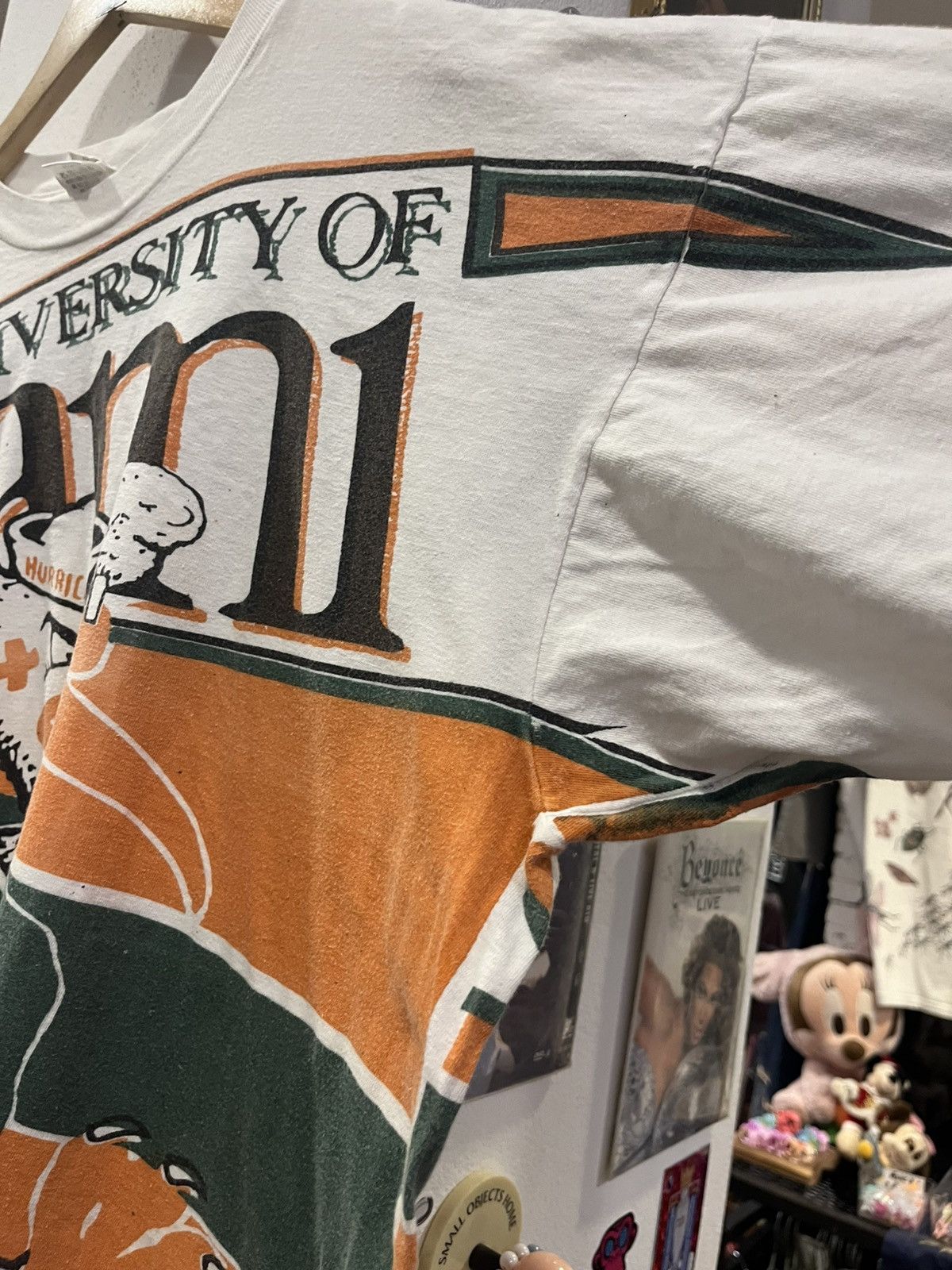 Other Vintage 90s University of Miami Hurricanes T-Shirt Size US XL / EU 56 / 4 - 3 Thumbnail