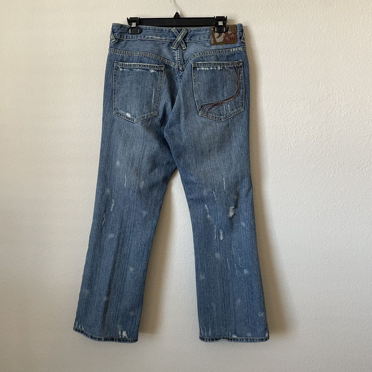 Vintage Vintage PX Custom Rags Distressed Y2K Baggy Denim | Grailed