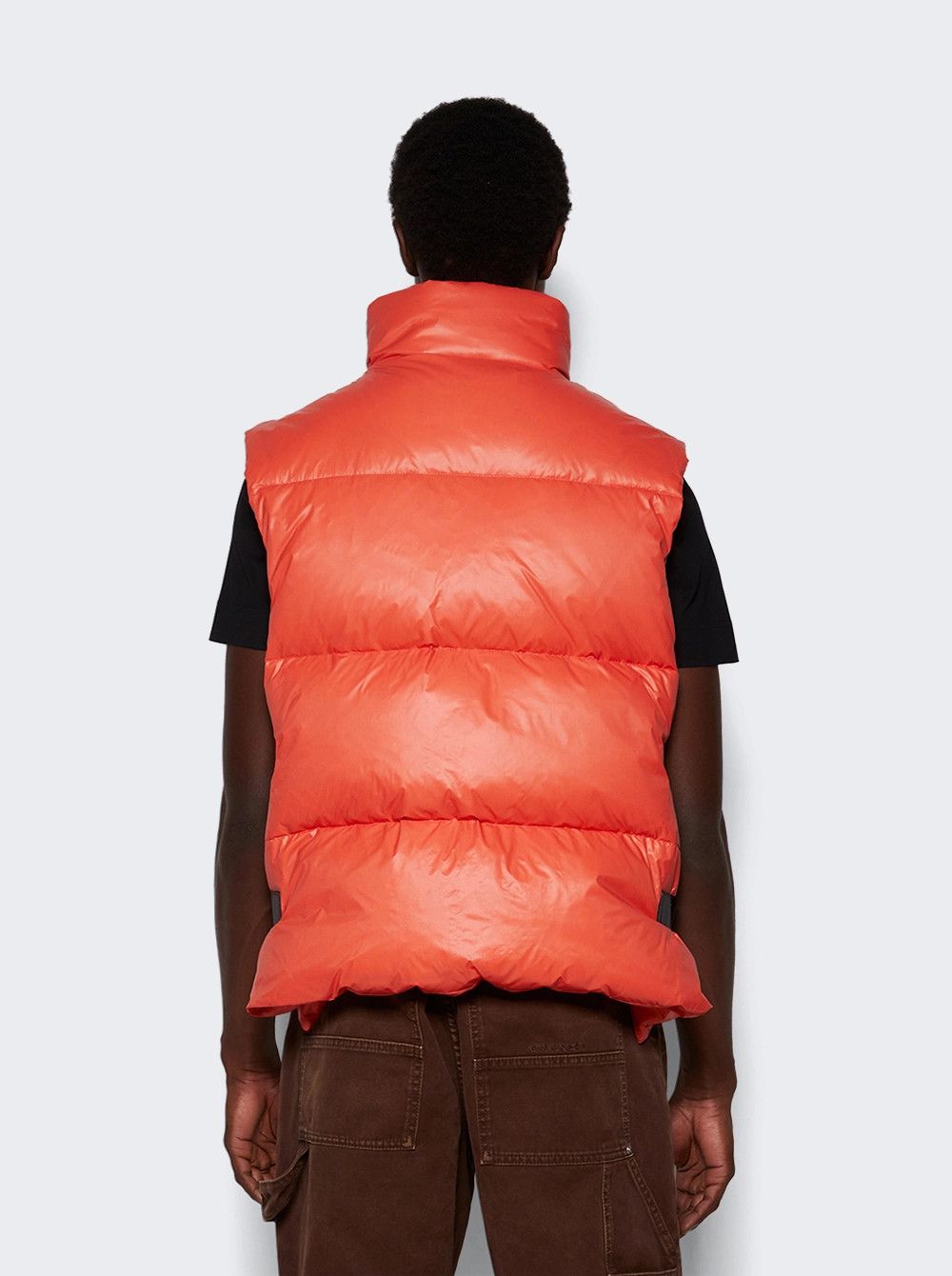 Givenchy o1mle0426 Sleeveless Puffer Vest With Buckles in Orange Size US M / EU 48-50 / 2 - 5 Thumbnail