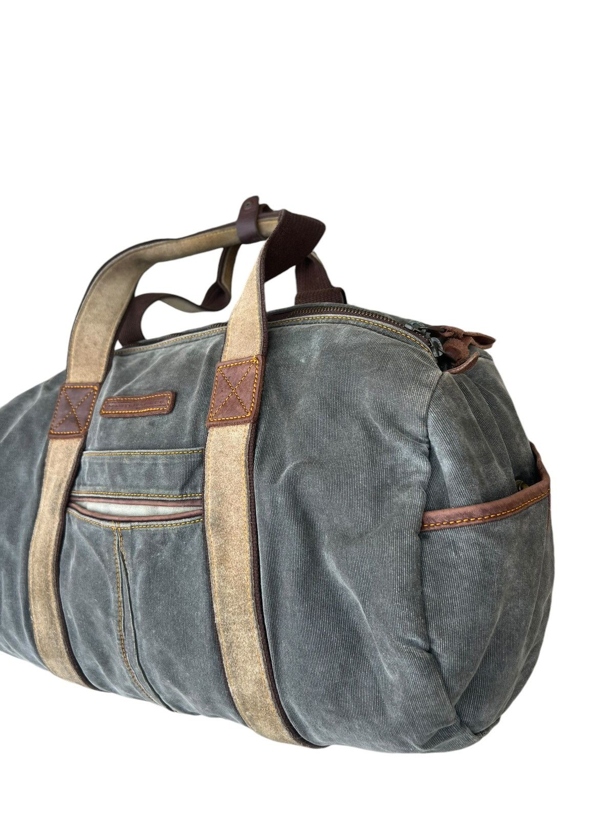 MasterPiece Vintage Masterpiece Japan Sun Fade Distressed Boston Bag Size ONE SIZE - 6 Thumbnail