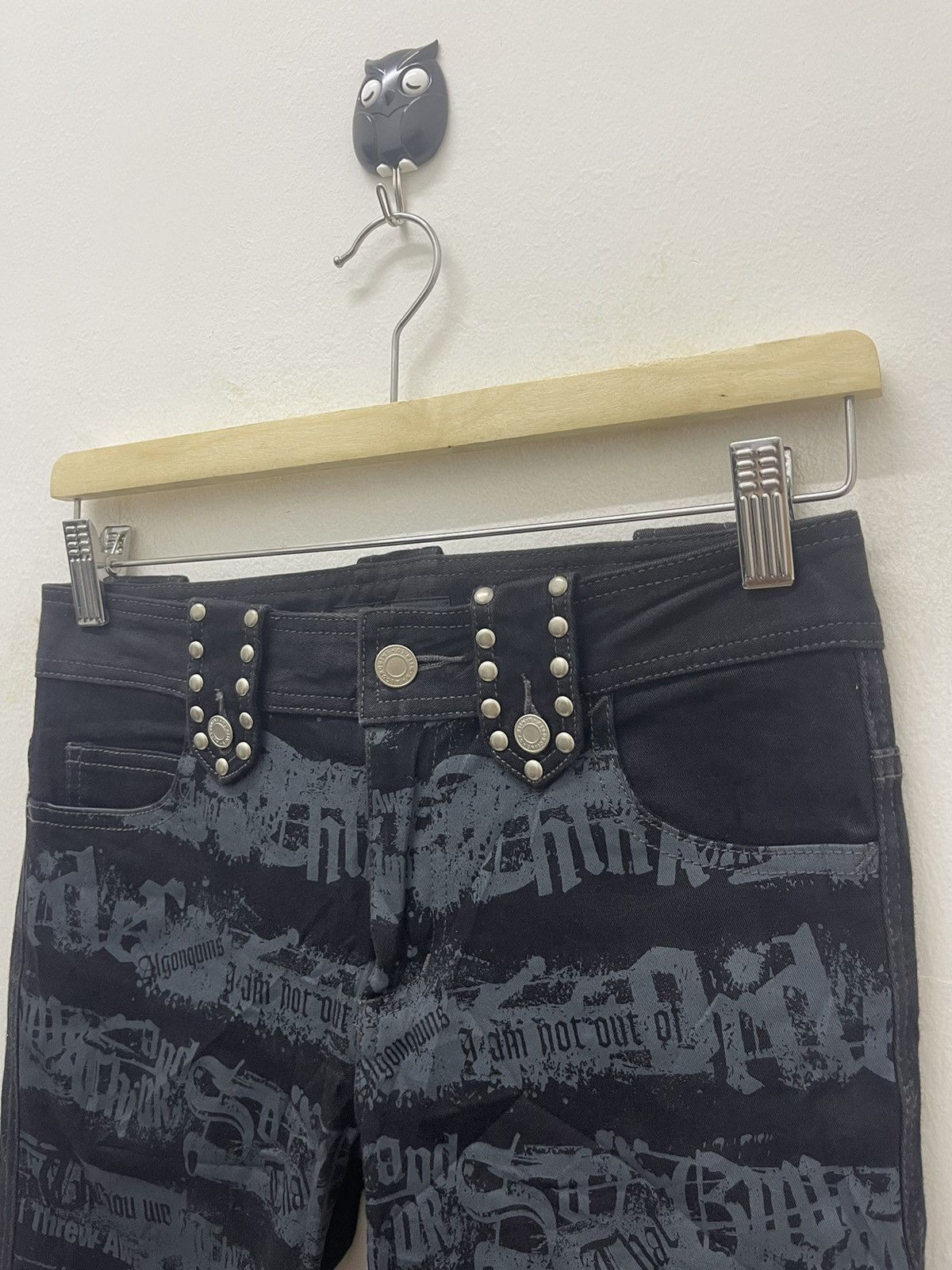 Seditionaries Rare Vintage ALGONQUINS Punk Bondage Flared Size US 27 - 4 Thumbnail