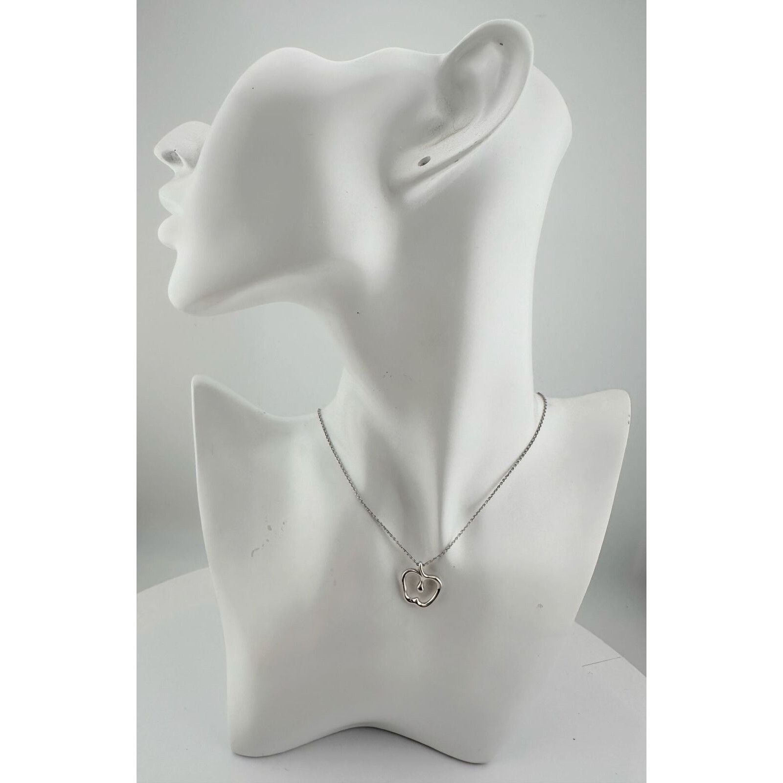 Tiffany & Co. Tiffany & Co Apple Necklace in Sterling Silver - 15" Chain Size ONE SIZE - 14 Thumbnail