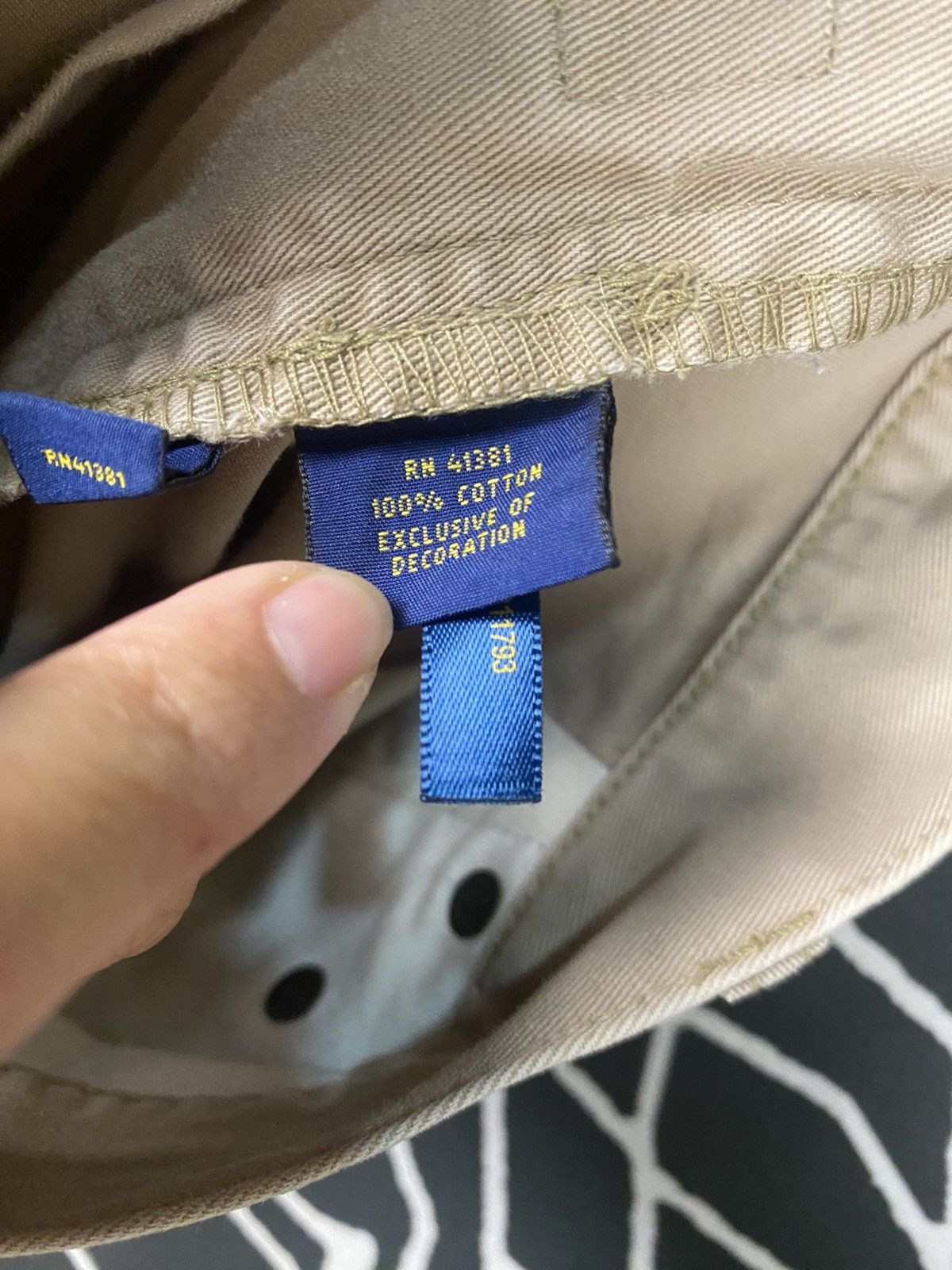 Polo Ralph Lauren Polo Ralph Lauren Original Chino Pants (Khaki/Beige) Size US 38 / EU 54 - 12 Thumbnail