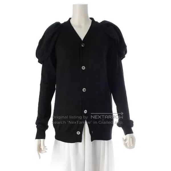 Comme des Garcons Comme Des Garcons Puff sleeve cardigan sweater Size S / US 4 / IT 40 - 1 Thumbnail