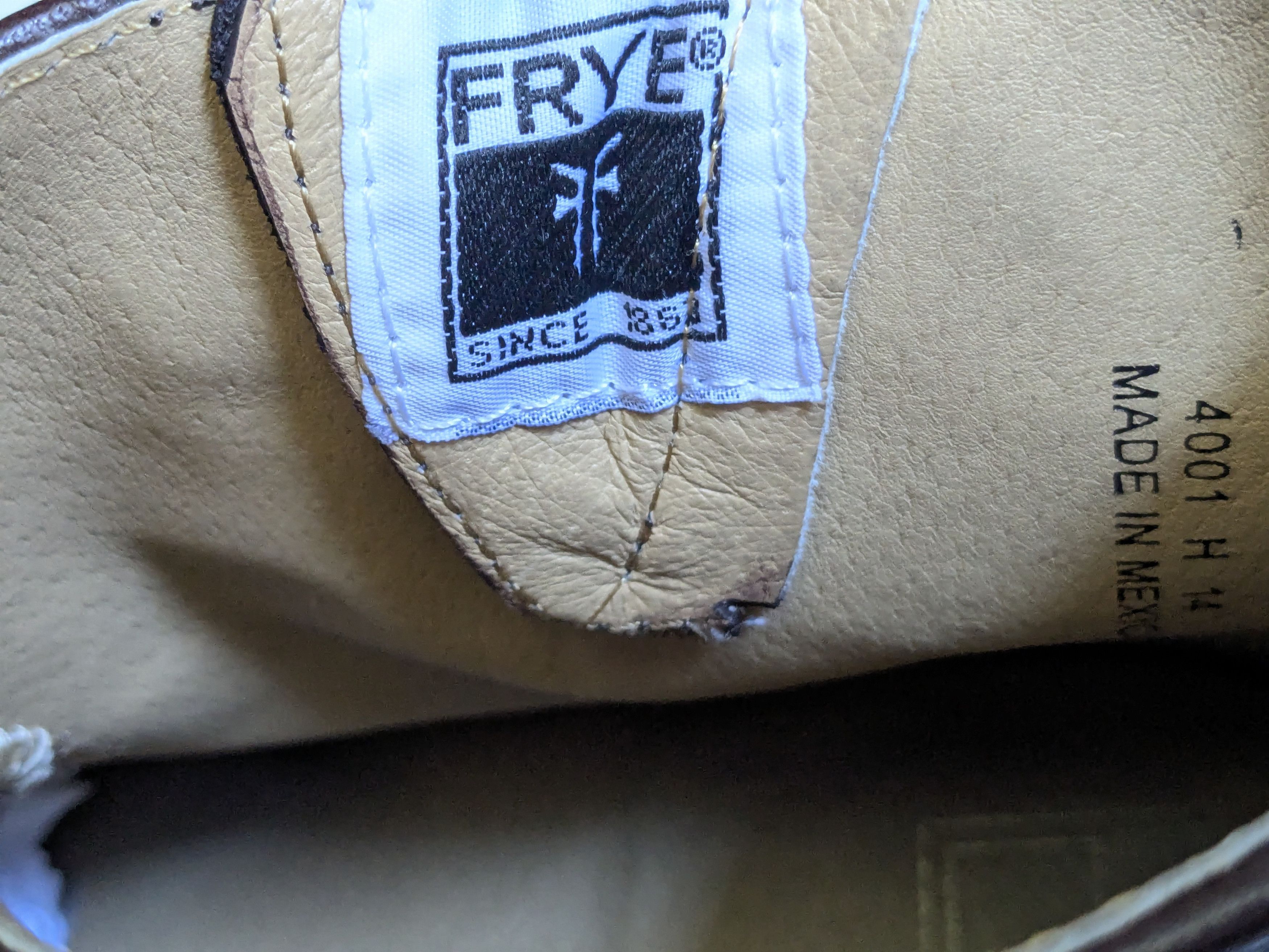 Frye Frye Engineer Boots Brown Leather 10 D Leather Buckle Size US 10 / EU 43 - 6 Thumbnail