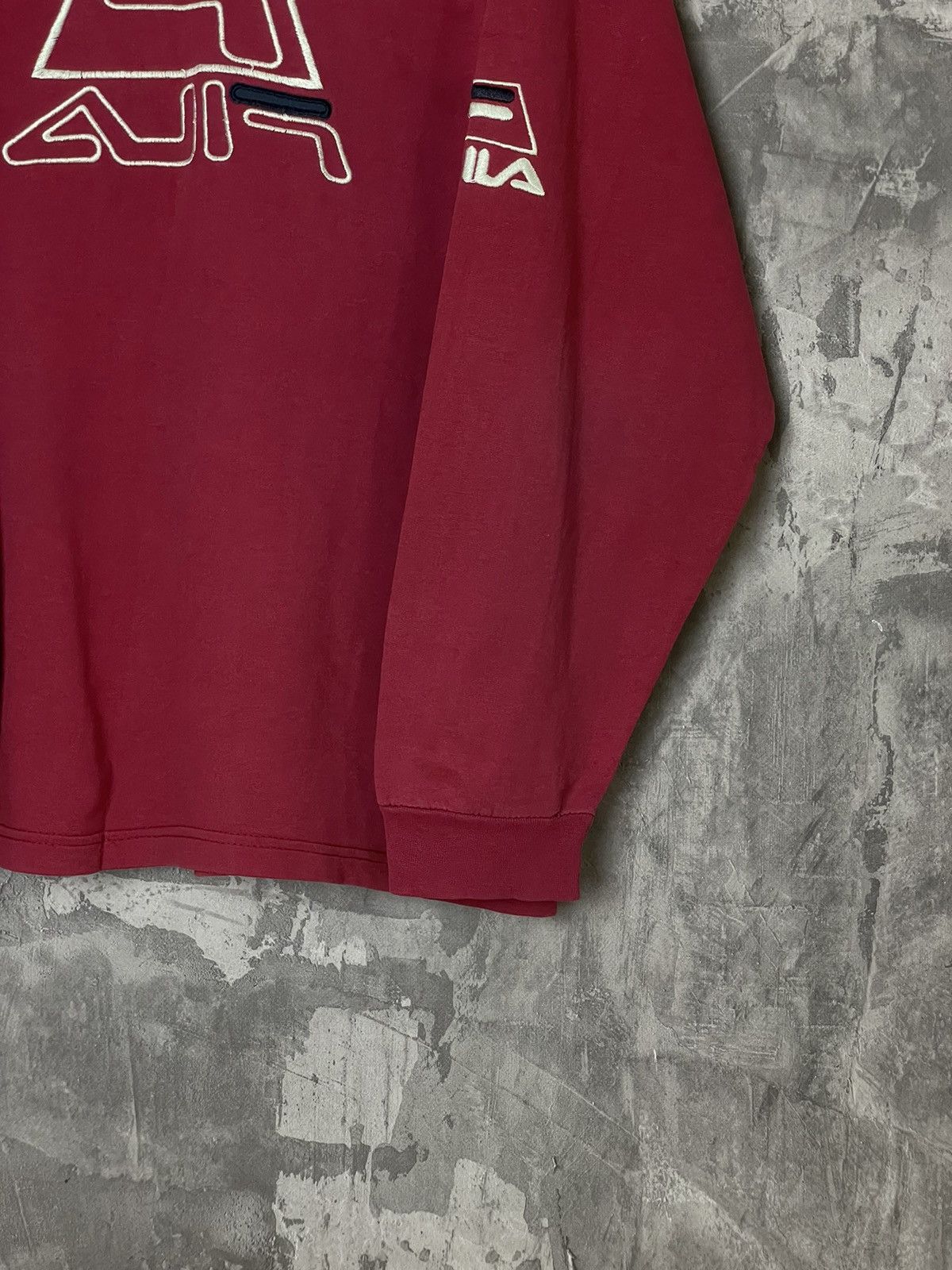 Fila × Vintage 🧨 90’S FILA VINTAGE BIG LOGO BOXY OVERSIZED RETRO SWEATSHIRT Size US L / EU 52-54 / 3 - 6 Thumbnail
