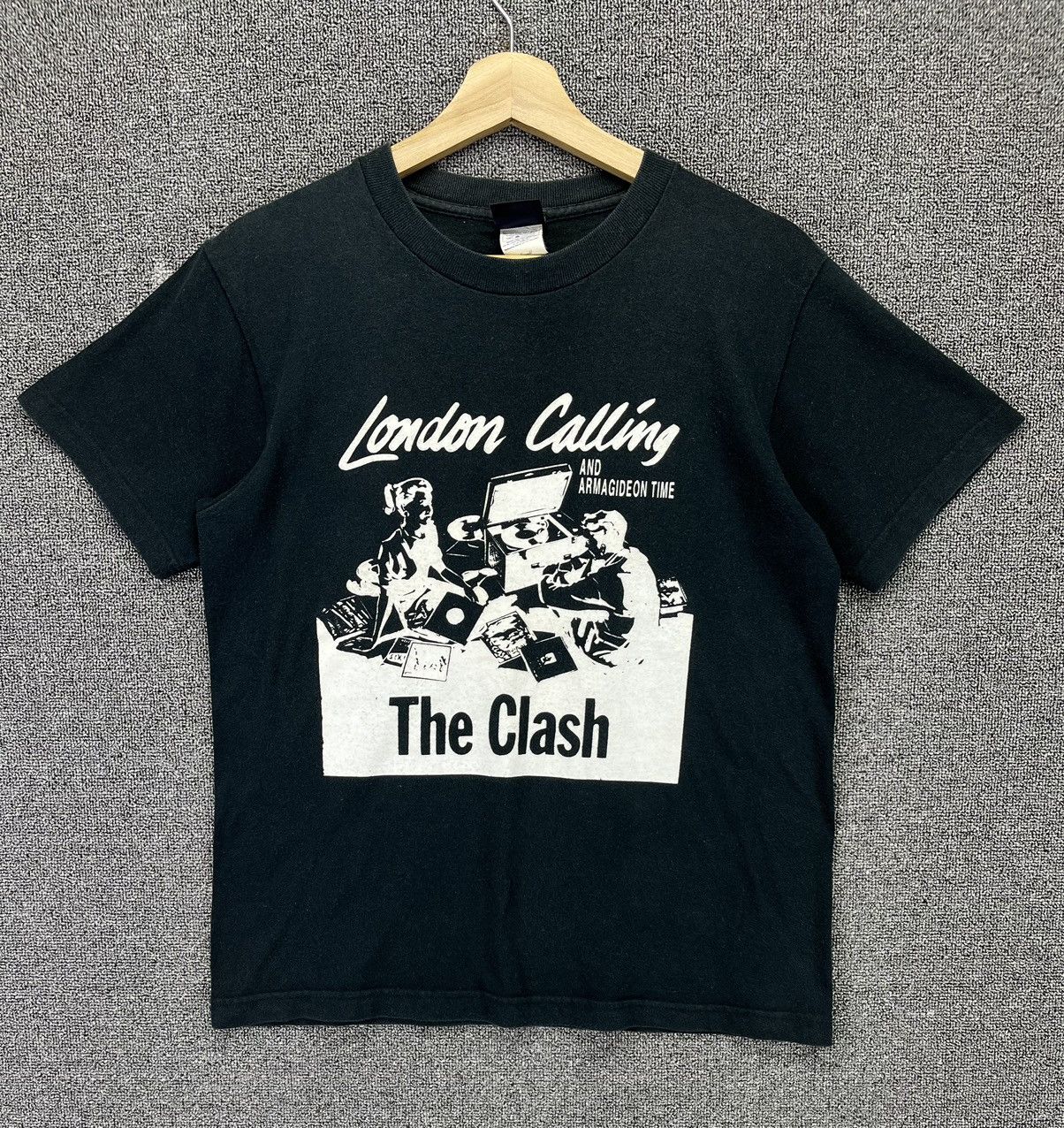 Band Tees The Clash London Calling Punk Rock Band Tees T Shirts Size US S / EU 44-46 / 1 - 1 Thumbnail