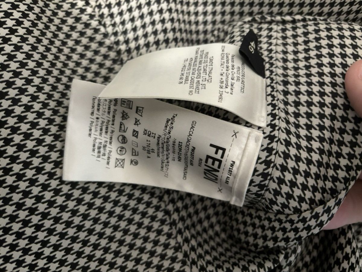 Fendi Fendi Houndstooth Reversible Jacket Size US M / EU 48-50 / 2 - 10 Thumbnail
