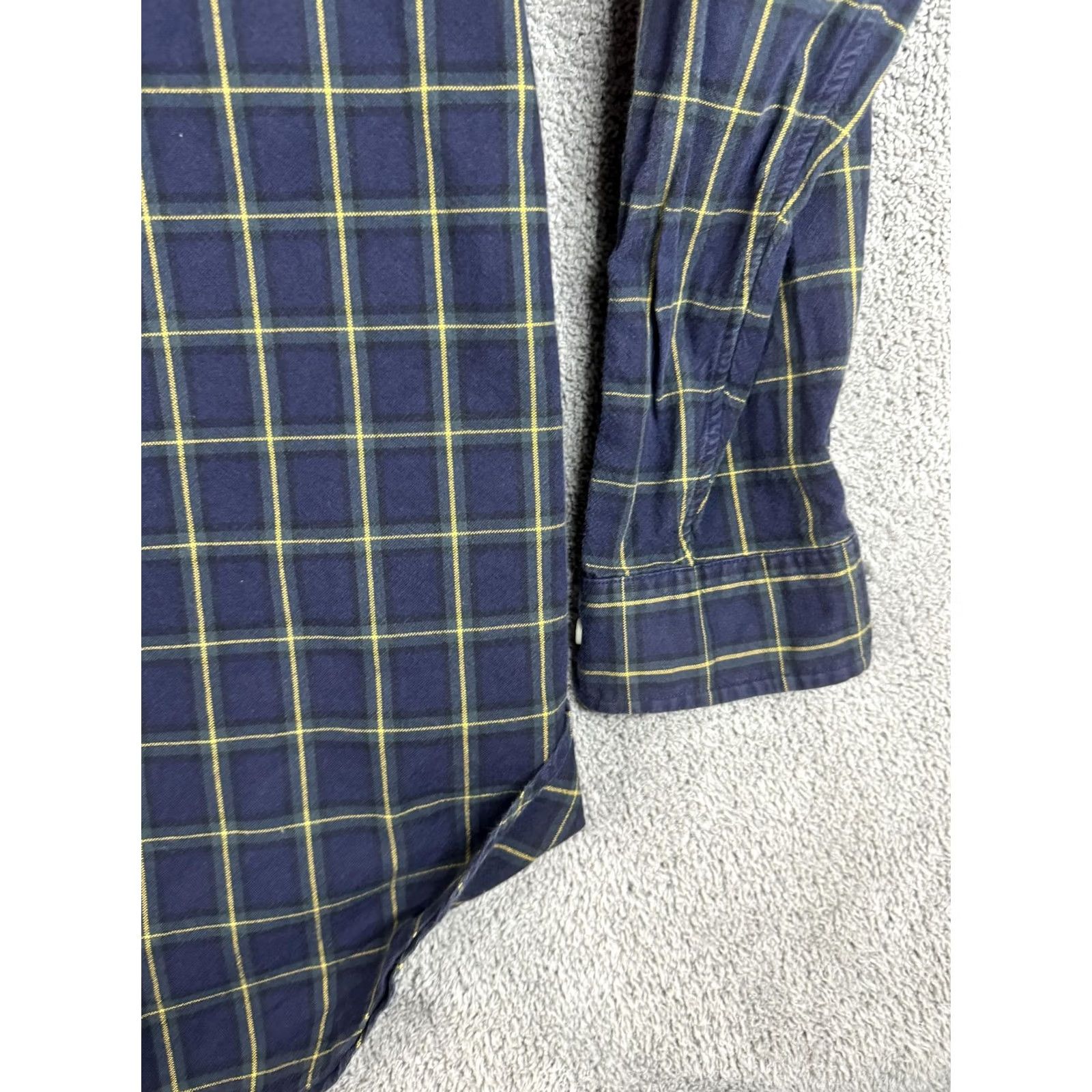 Ralph Lauren Ralph Lauren Shirt Mens 2XLT Blue Yellow Plaid Classic Fit Button-Down Casual Size US XXL / EU 58 / 5 - 3 Thumbnail