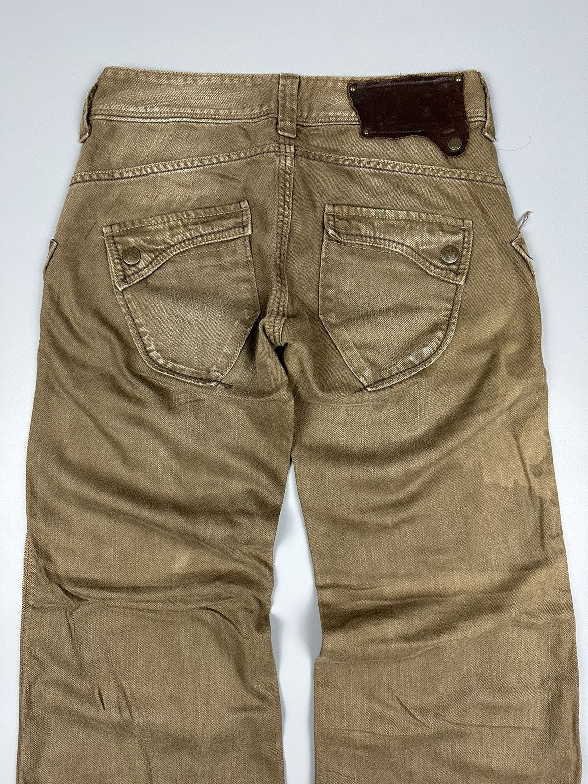 If Six Was Nine × Le Grande Bleu (L.G.B.) Vintage Japanese Queen’s Low Flare Jeans Size US 30 / EU 46 - 6 Thumbnail