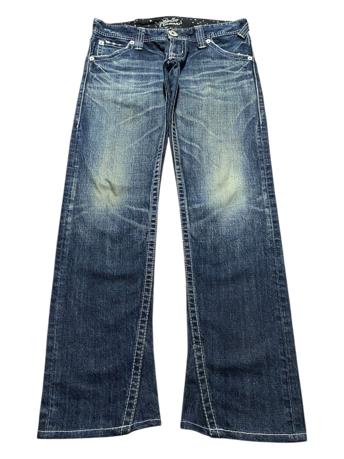 Visvim Japanese Brand Rodeo Crown Mud Wash Straight Fit Jeans Size US 32 / EU 48 - 1 Thumbnail