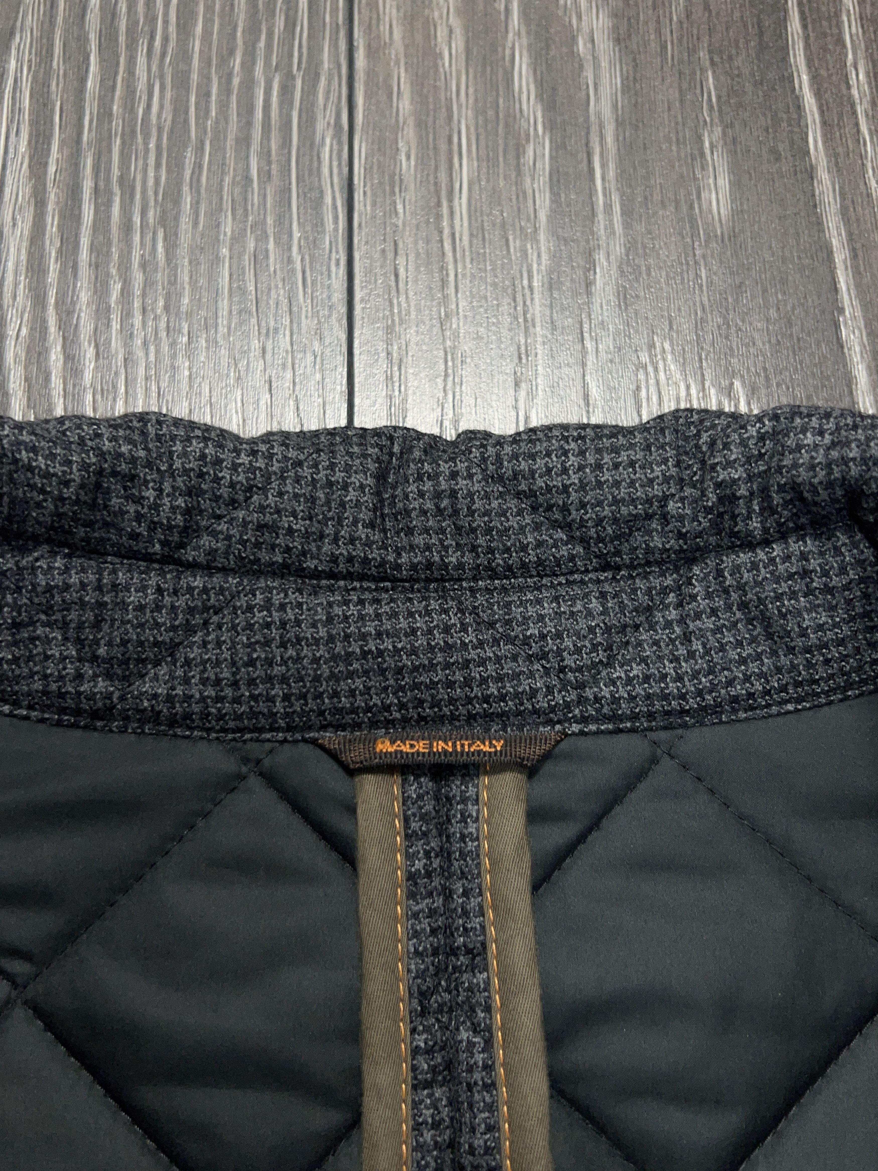 Other RIK Made in Italy Wool Quilted Jacket Classic Size 42 / 52 Size US L / EU 52-54 / 3 - 4 Thumbnail