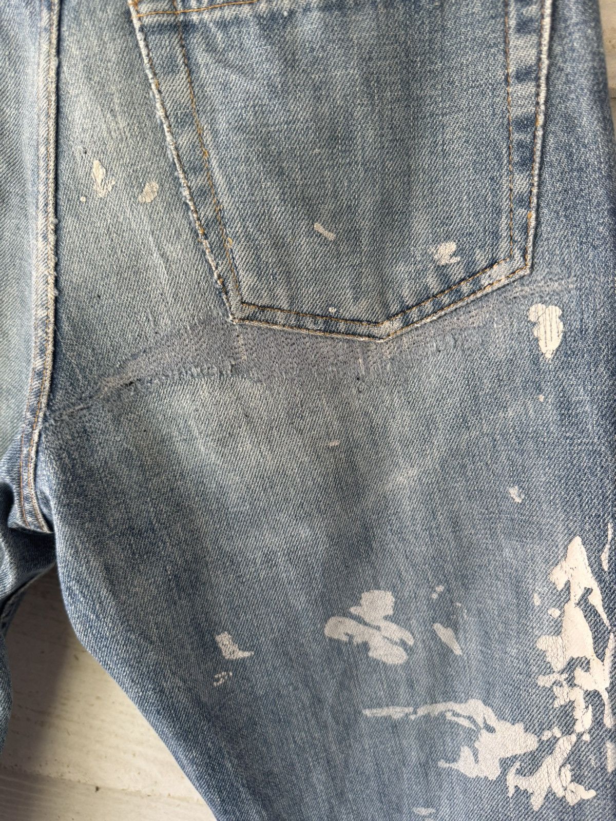 Helmut Lang 🔥RARE🔥VINTAGE HELMUT LANG PAINTER JEANS 1998 CLASSIC CUT Size US 29 - 4 Thumbnail