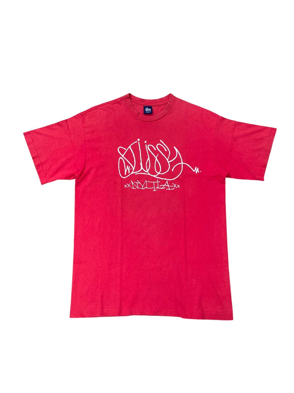 Stussy Vintage Stussy Graffiti Tee Size US L / EU 52-54 / 3 - 1 Thumbnail