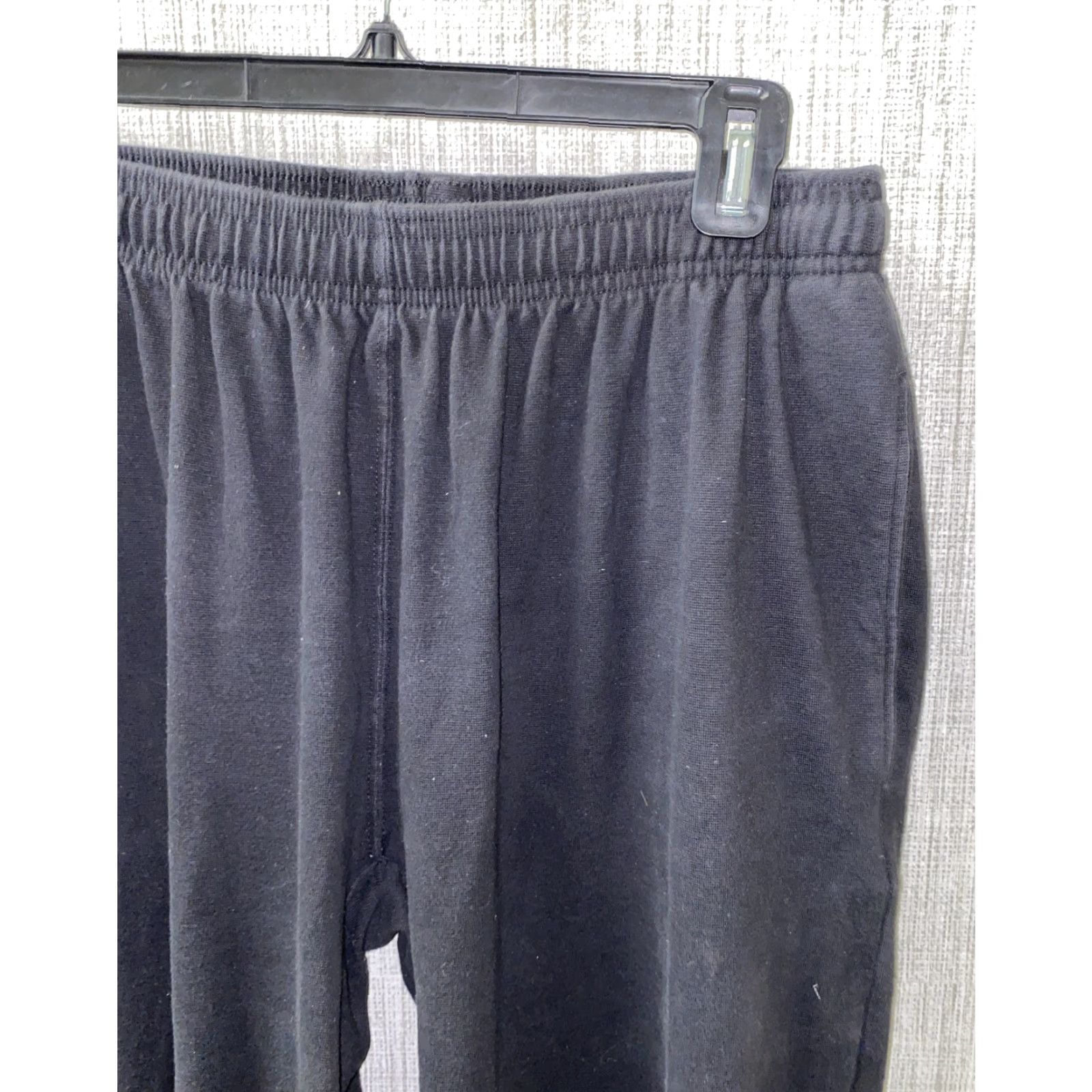 The North Face The North Face Mens Black Athletic Pants L Regular Inseam 29 in Drawstring Cotton Athletic Style Mens Size US 33 - 2 Thumbnail