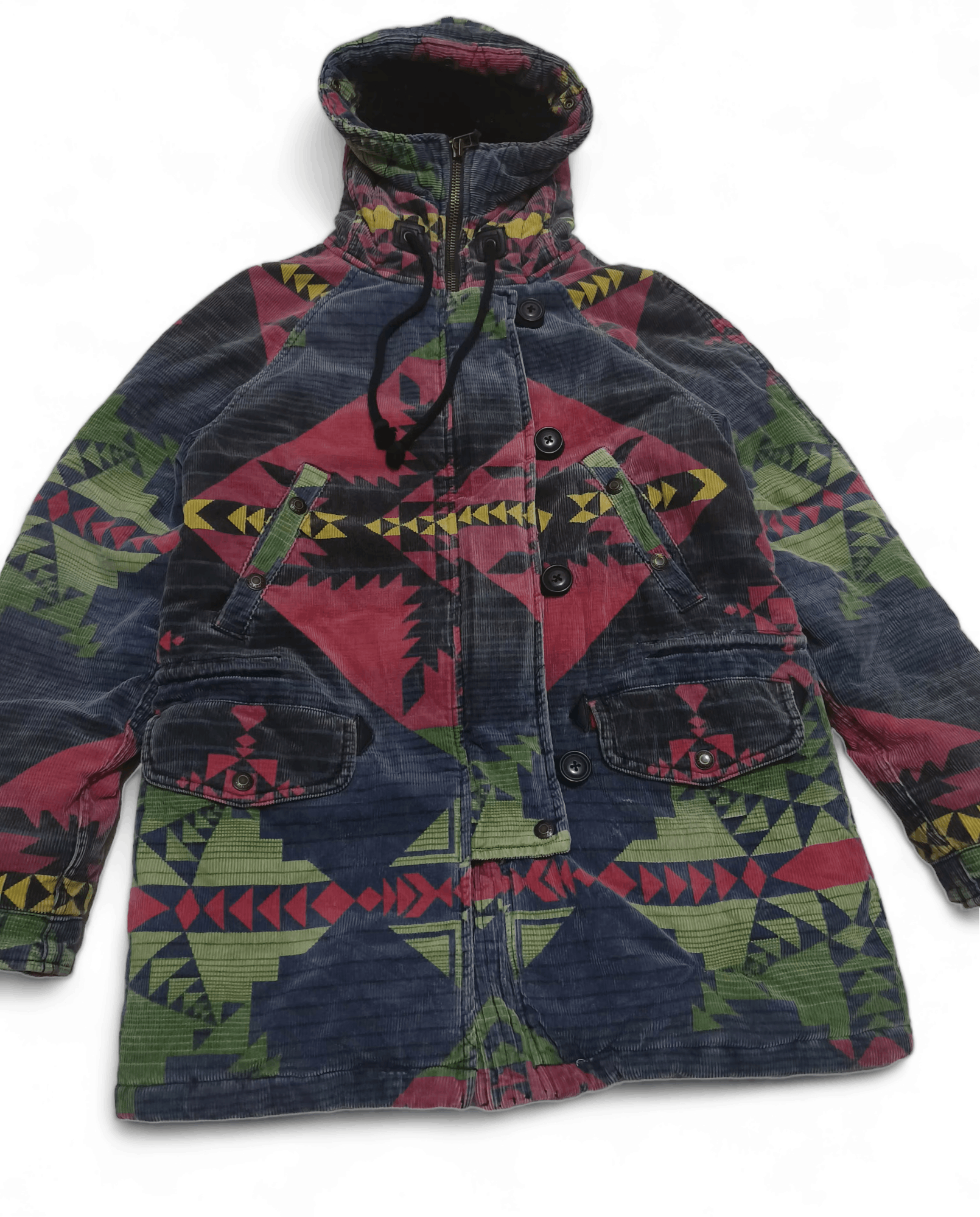 Denim & Supply Ralph Lauren Denim & Supply Ralph Lauren RL Navajo Aztec Long Coat Jacket Size US XS / EU 42 / 0 - 4 Thumbnail