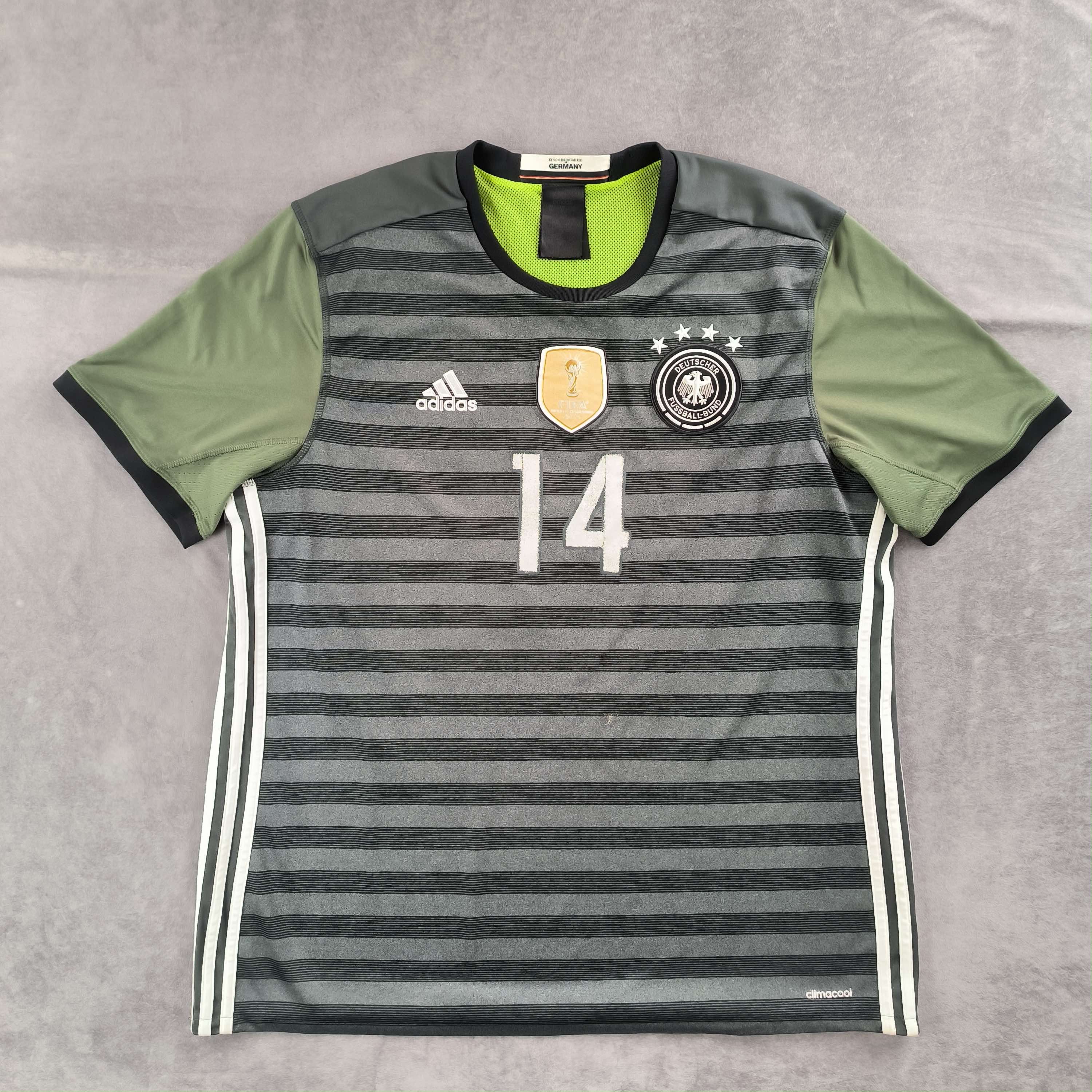Adidas Germany 2016-17 Adidas away Emre Can football jersey size XL Size US XL / EU 56 / 4 - 2 Thumbnail