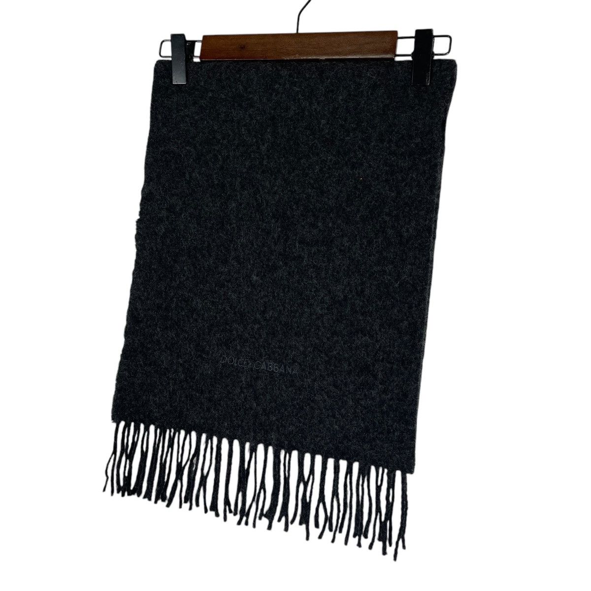 Dolce & Gabbana × Vintage Vintage Dolce And Gabbana Lana Virgin Wool Scarf Muffler Size ONE SIZE - 4 Thumbnail