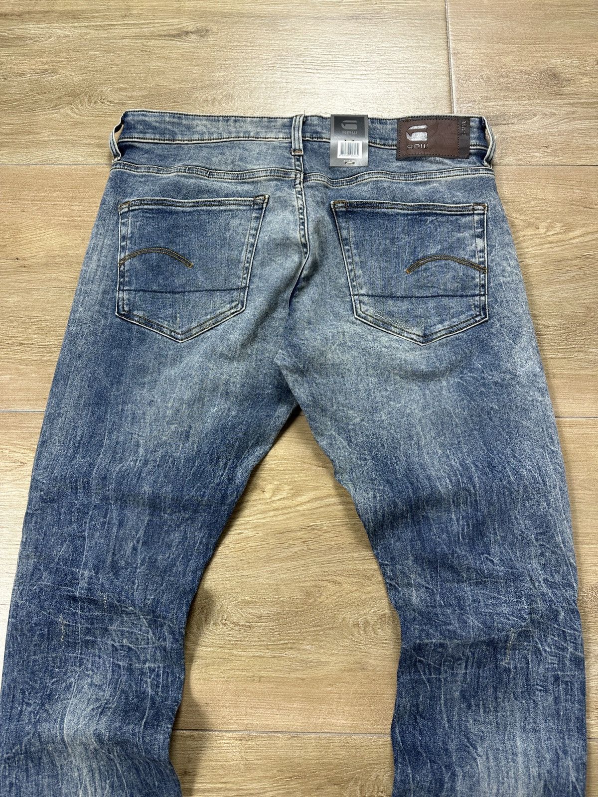 G-Star NEW!!! G-Star Raw 3301 Deconstructed Skinny Denim Jeans Size US 35 - 8 Thumbnail