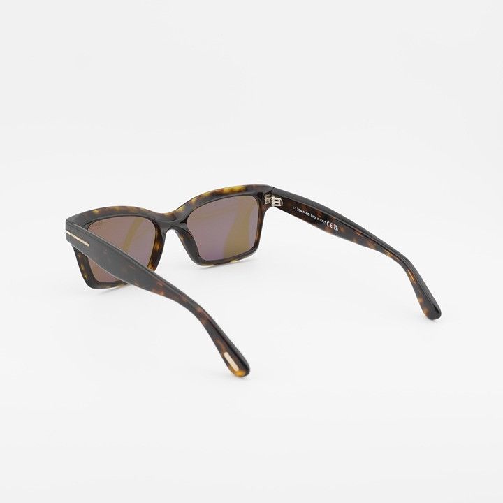 Tom Ford Tom Ford Mikel FT1085 52H Sunglasses Havana Rectangle Frame Size ONE SIZE - 5 Thumbnail