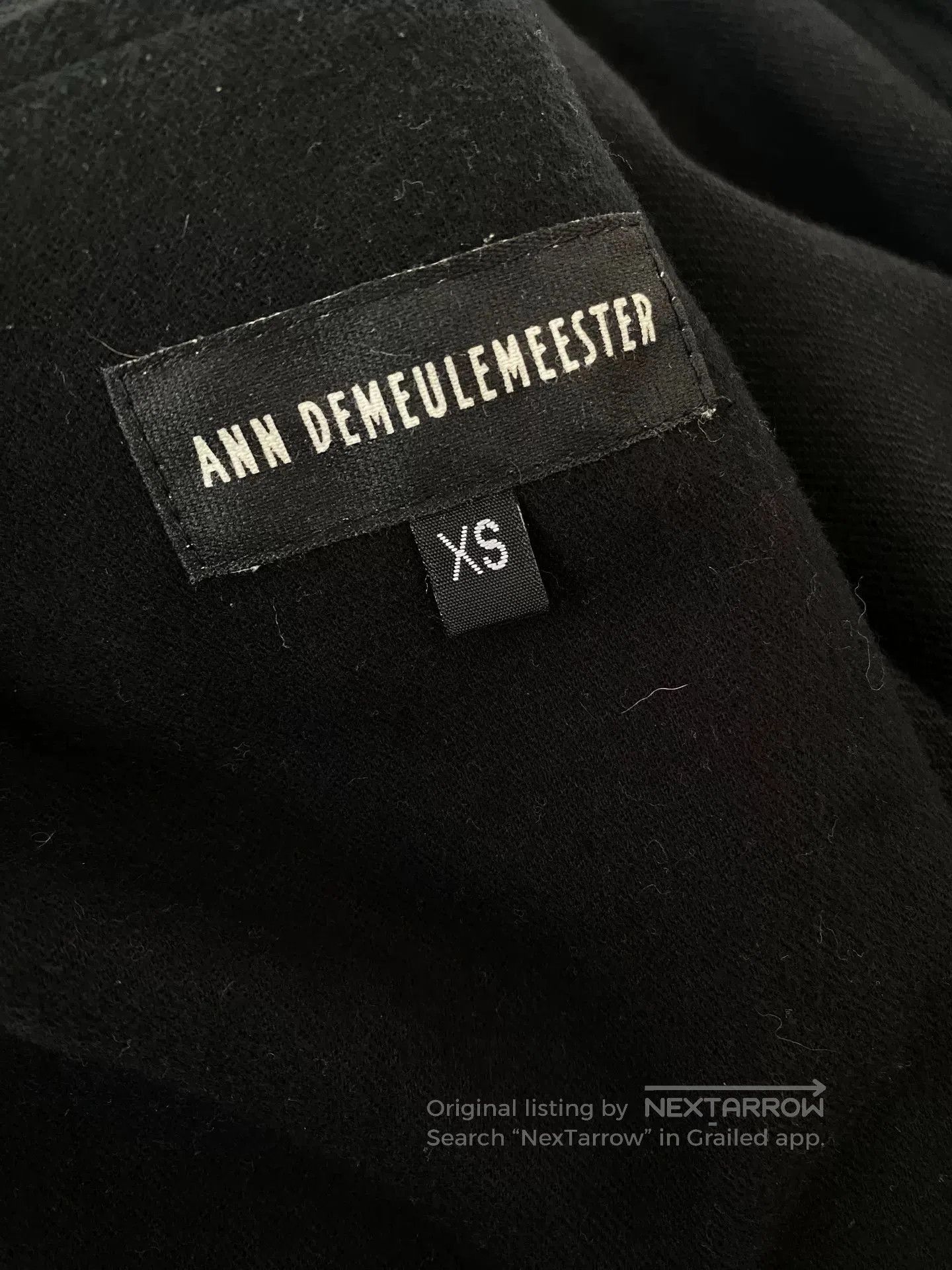 Ann Demeulemeester Ann Demeulemeester 2009 Court Style Coat. Size US XS / EU 42 / 0 - 7 Thumbnail