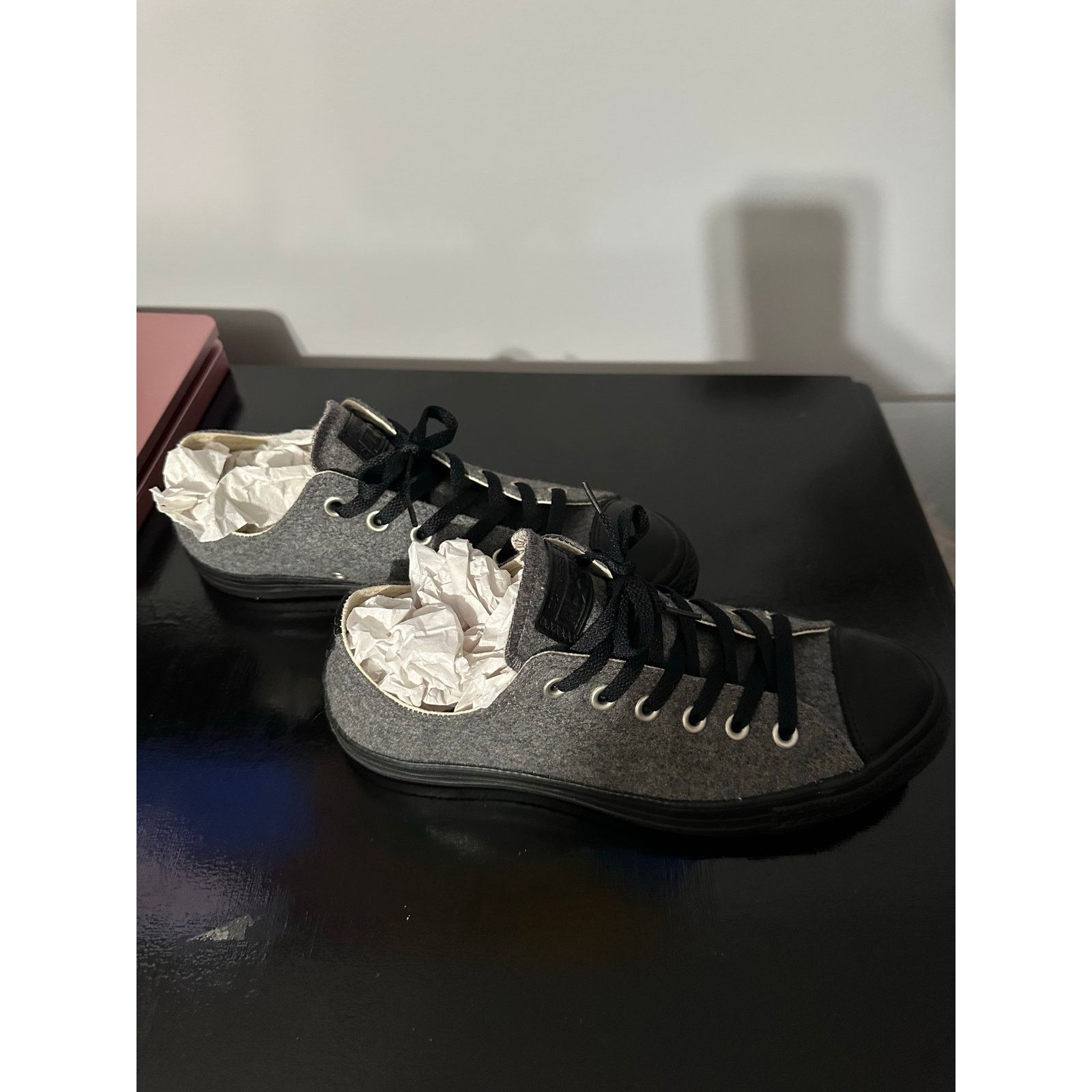 Converse Converse All Star Sneakers Gray Flannel - EXCELLENT preowned Size US 10 / IT 40 - 3 Thumbnail
