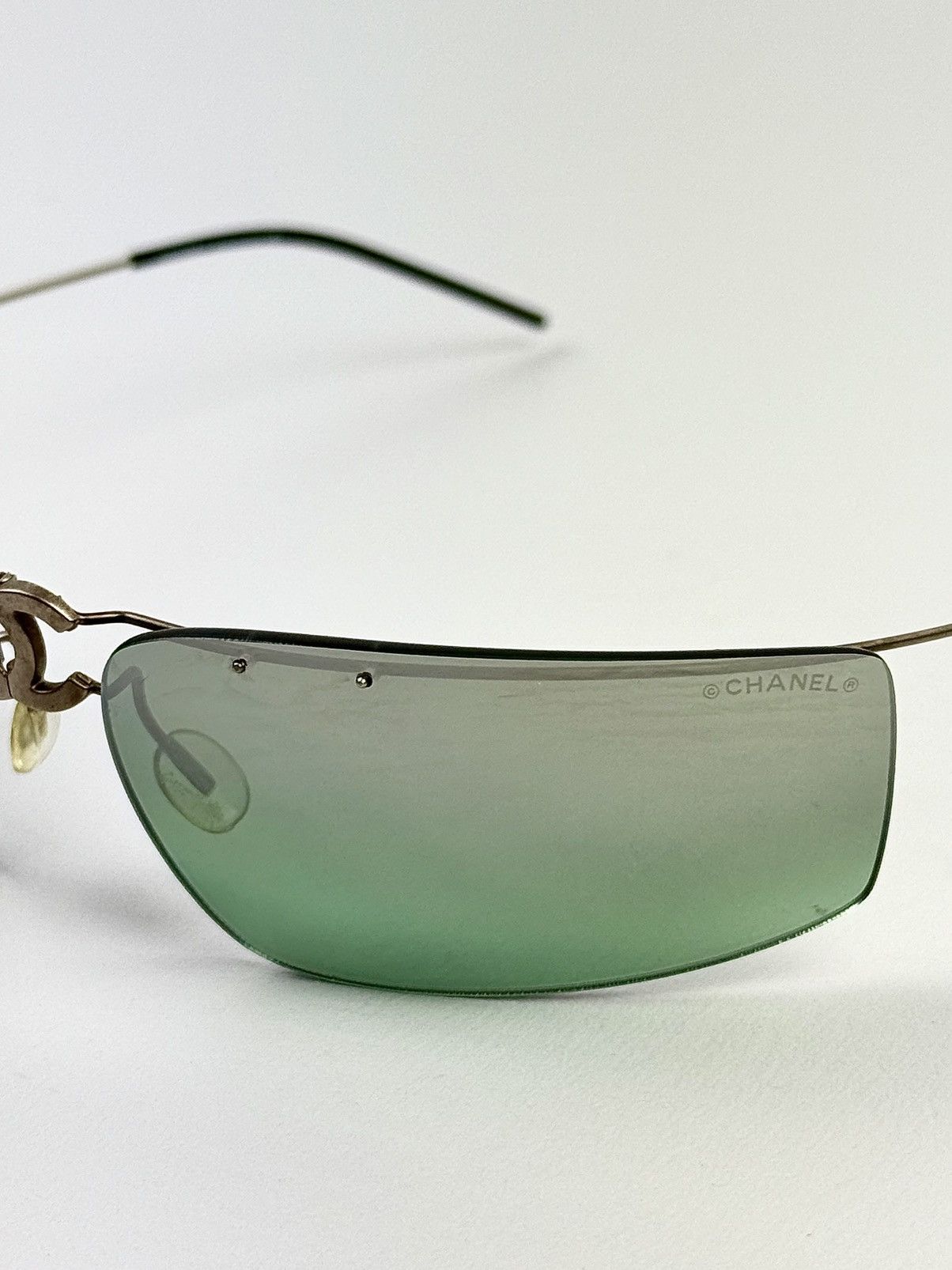 Chanel Chanel - Sports - CC - Foldable - Shield Sunglasses Size ONE SIZE - 5 Thumbnail
