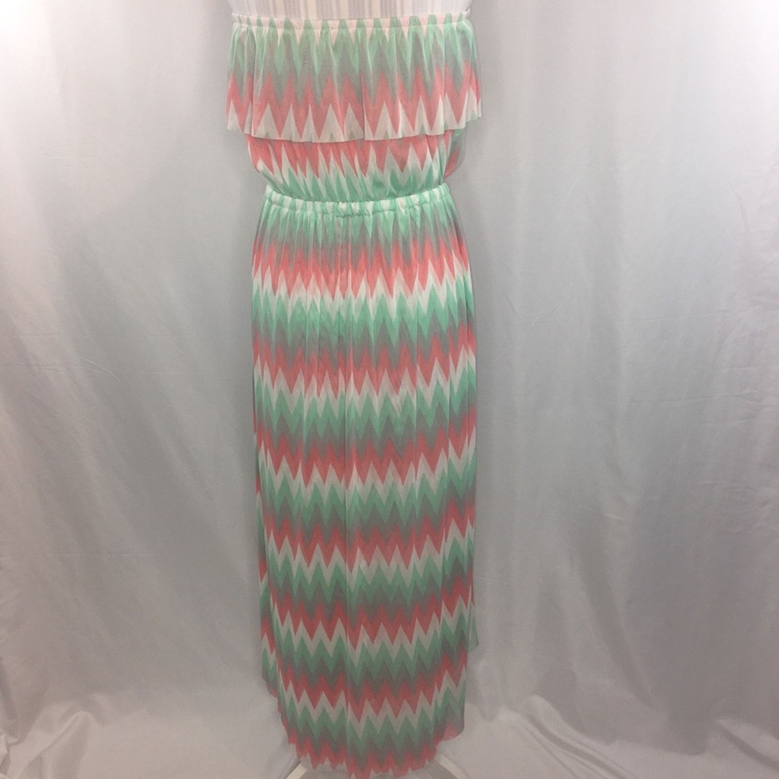 Cynthia Rowley Cynthia Rowley Women's Strapless Hi Low Maxi Dress Size XL Size XL / US 12-14 / IT 48-50 - 2 Thumbnail