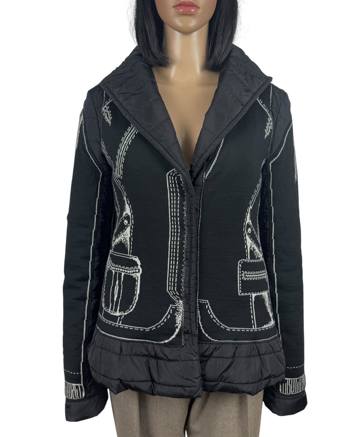 Other Pianura Studio Wool-Nylon Coat Embroidered Print size 44 Size M / US 6-8 / IT 42-44 - 2 Thumbnail