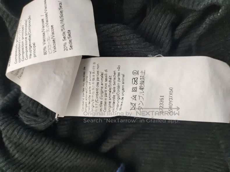 Loewe Loewe Black Leather Logo Sweatshirt Size S / US 4 / IT 40 - 5 Thumbnail