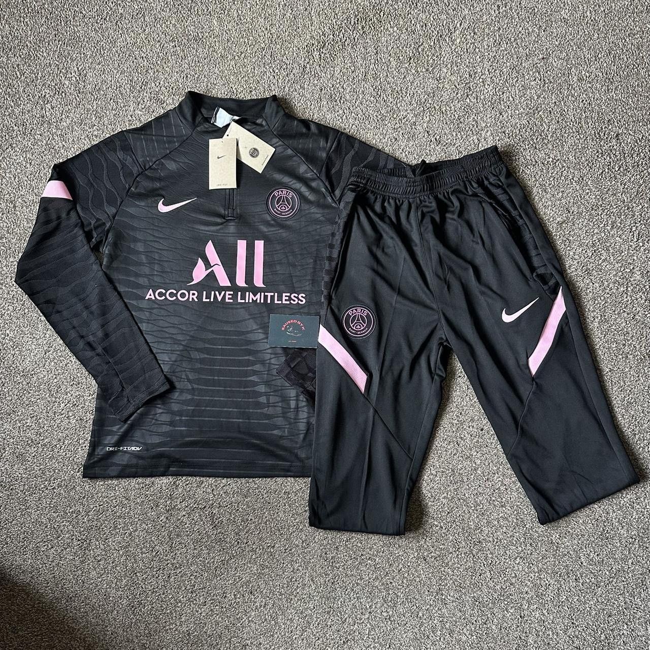 Nike Psg Tracksuit Size US 33 - 1 Thumbnail
