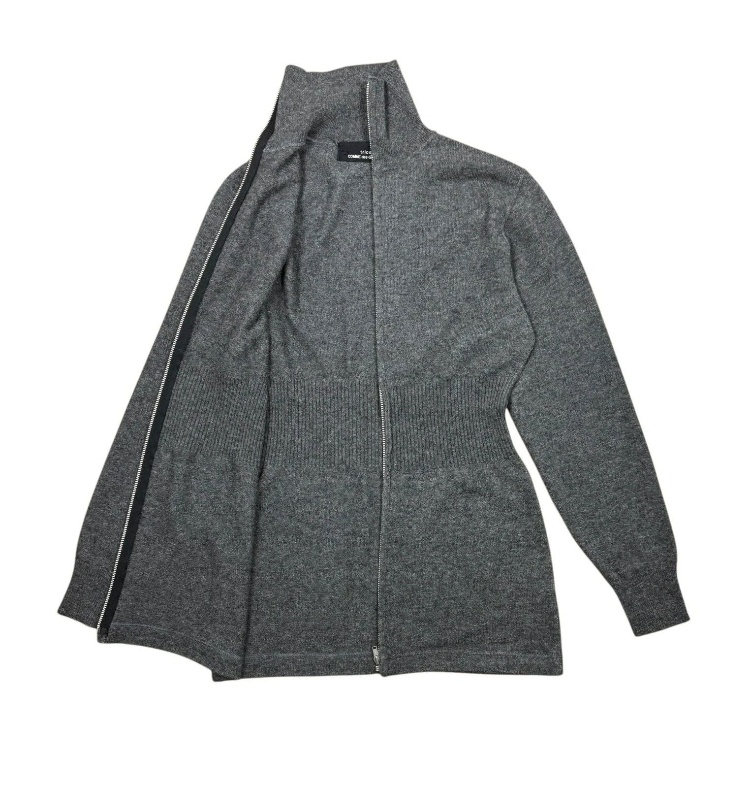 Comme des Garcons Comme Des Garcons Tricot Vintage Wool Cardigan Full Zip Size S / US 4 / IT 40 - 10 Thumbnail