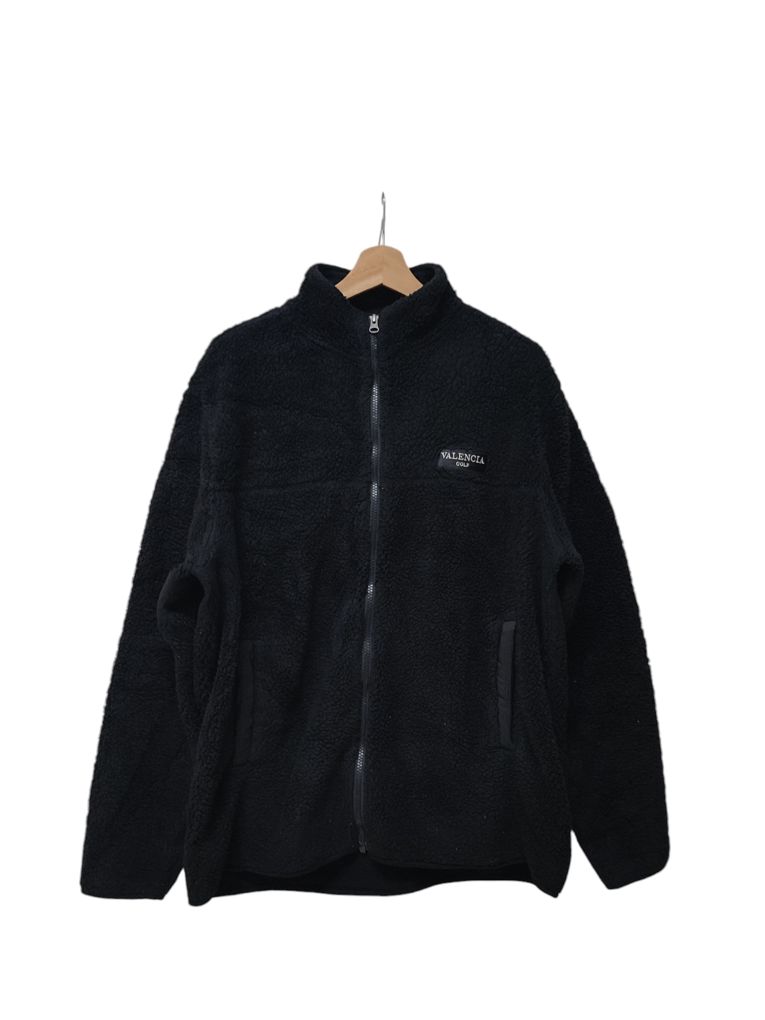 Japanese Brand Vintage Valencia Golf Fleece Jackets Size US L / EU 52-54 / 3 - 3 Thumbnail