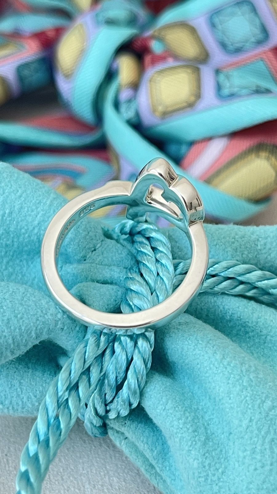 Tiffany & Co. Tiffany & Co. Open Heart Ring in Silver size 6 $300 NEW Size ONE SIZE - 11 Thumbnail