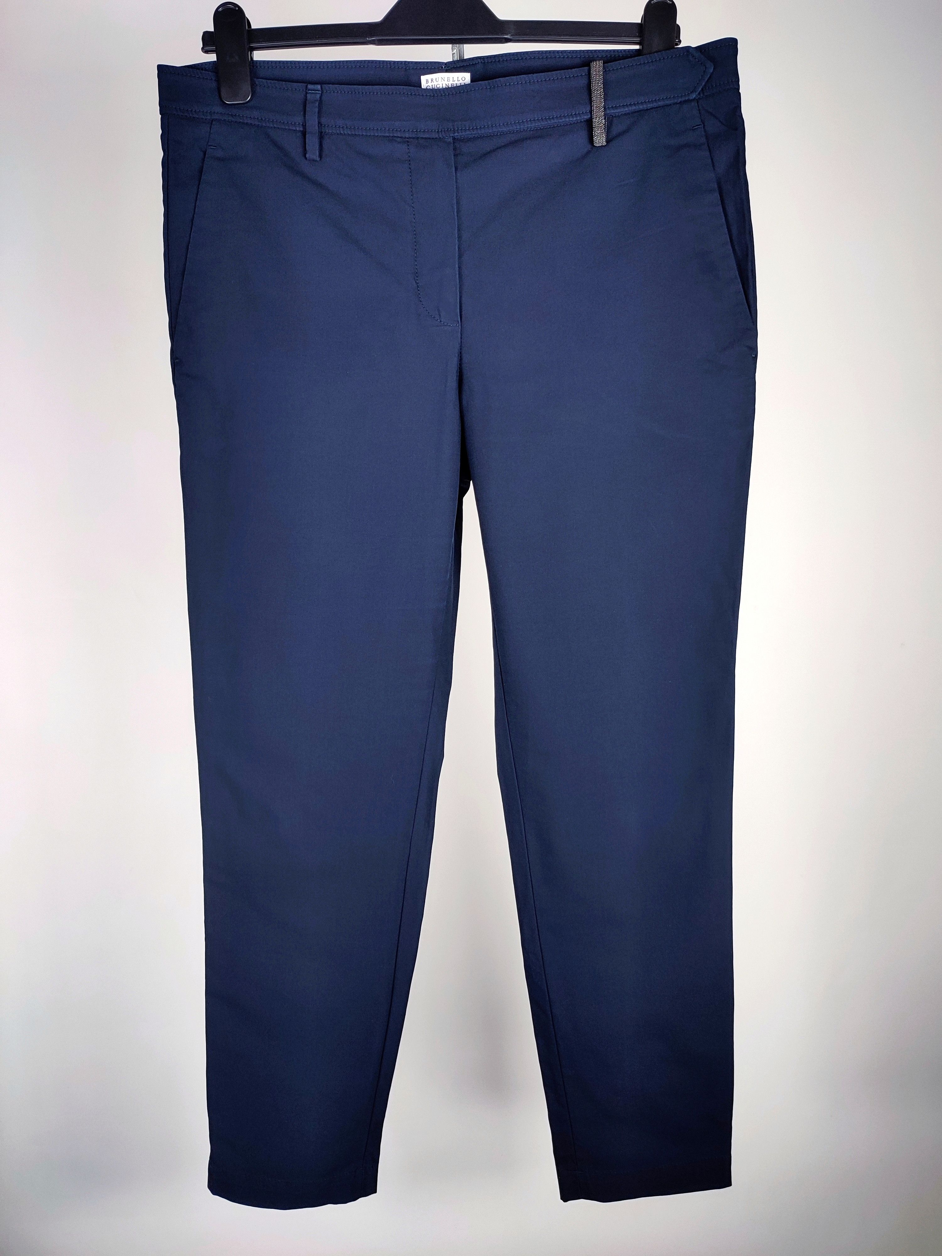 Brunello Cucinelli Brunello Cucinelli Monolithic Chain Casual Pants Size 32" / US 10 / IT 46 - 16 Thumbnail
