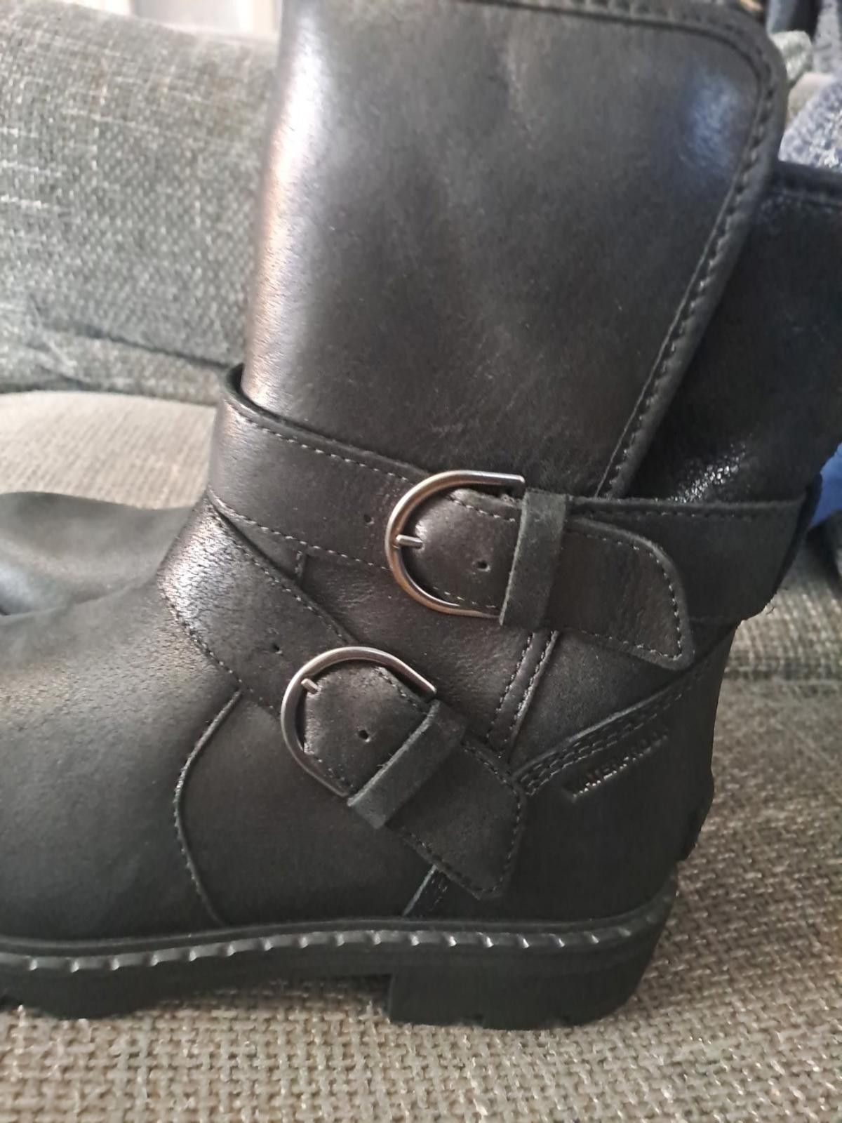 SOREL Sorel Waterproof Black Leather Phoenix Moto Size UK 8 Size US 10 / IT 40 - 6 Thumbnail