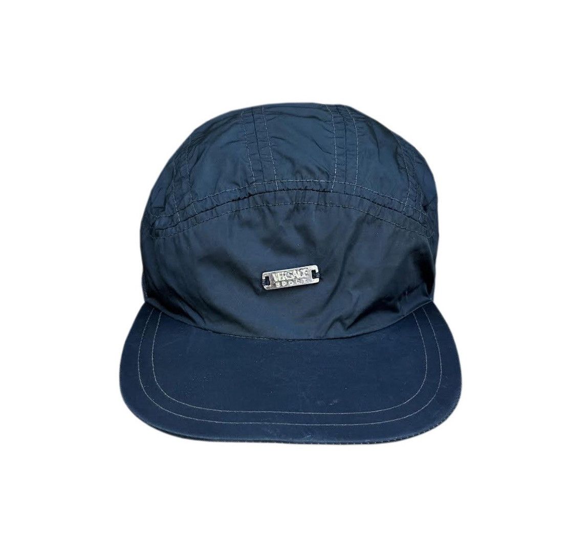 Versace Vintage Versace Sport Black Nylon Hat Size ONE SIZE - 1 Thumbnail