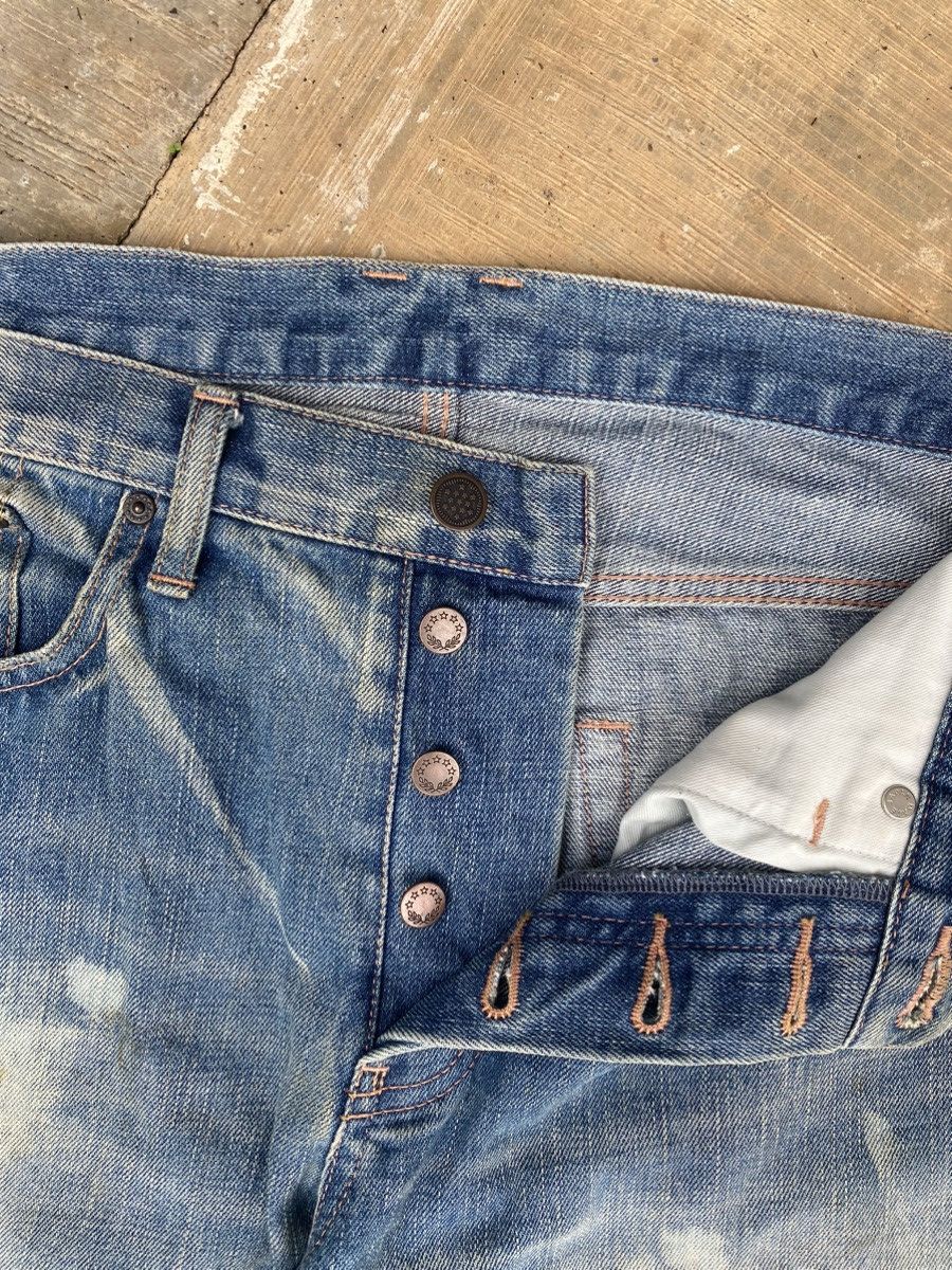 Japanese Brand × Takeo Kikuchi Distressed Takeo kikuchi Paint Splatter Denim Size US 33 - 6 Thumbnail