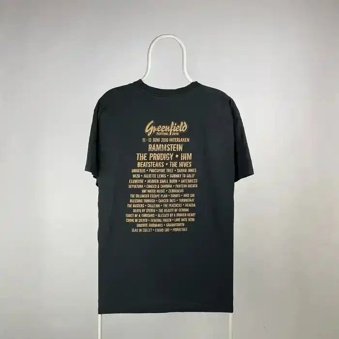Band Tees Green field T-shirt rock band tee size XLarge Size US XL / EU 56 / 4 - 3 Thumbnail