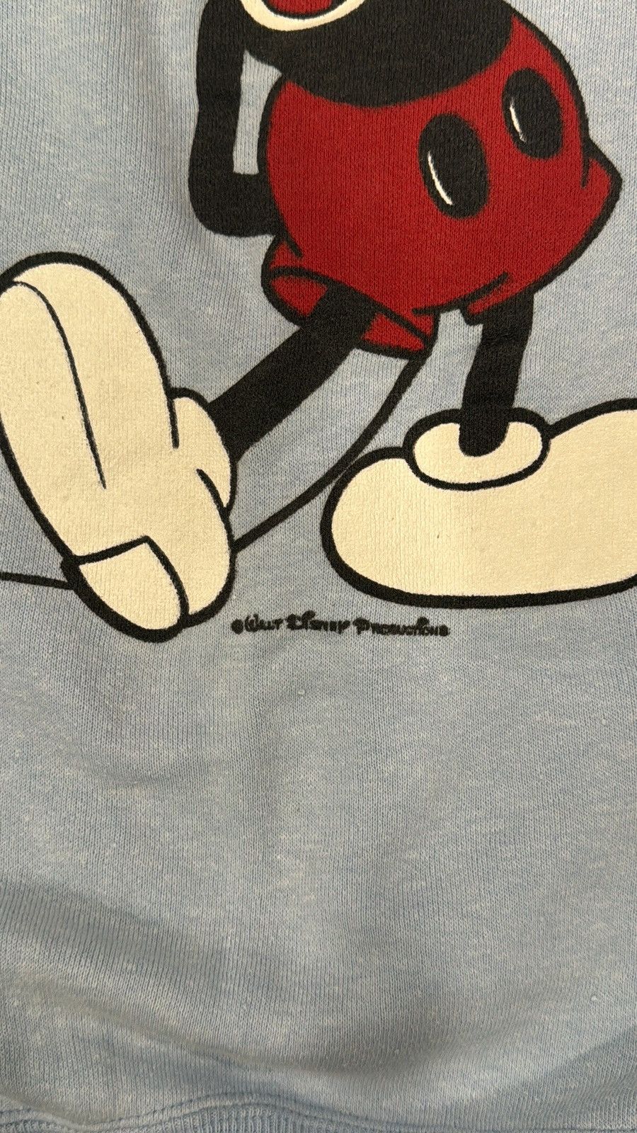 Disney Authentic 1970's Vintage Mickey Mouse sweatshirt Size L / US 10 / IT 46 - 5 Thumbnail