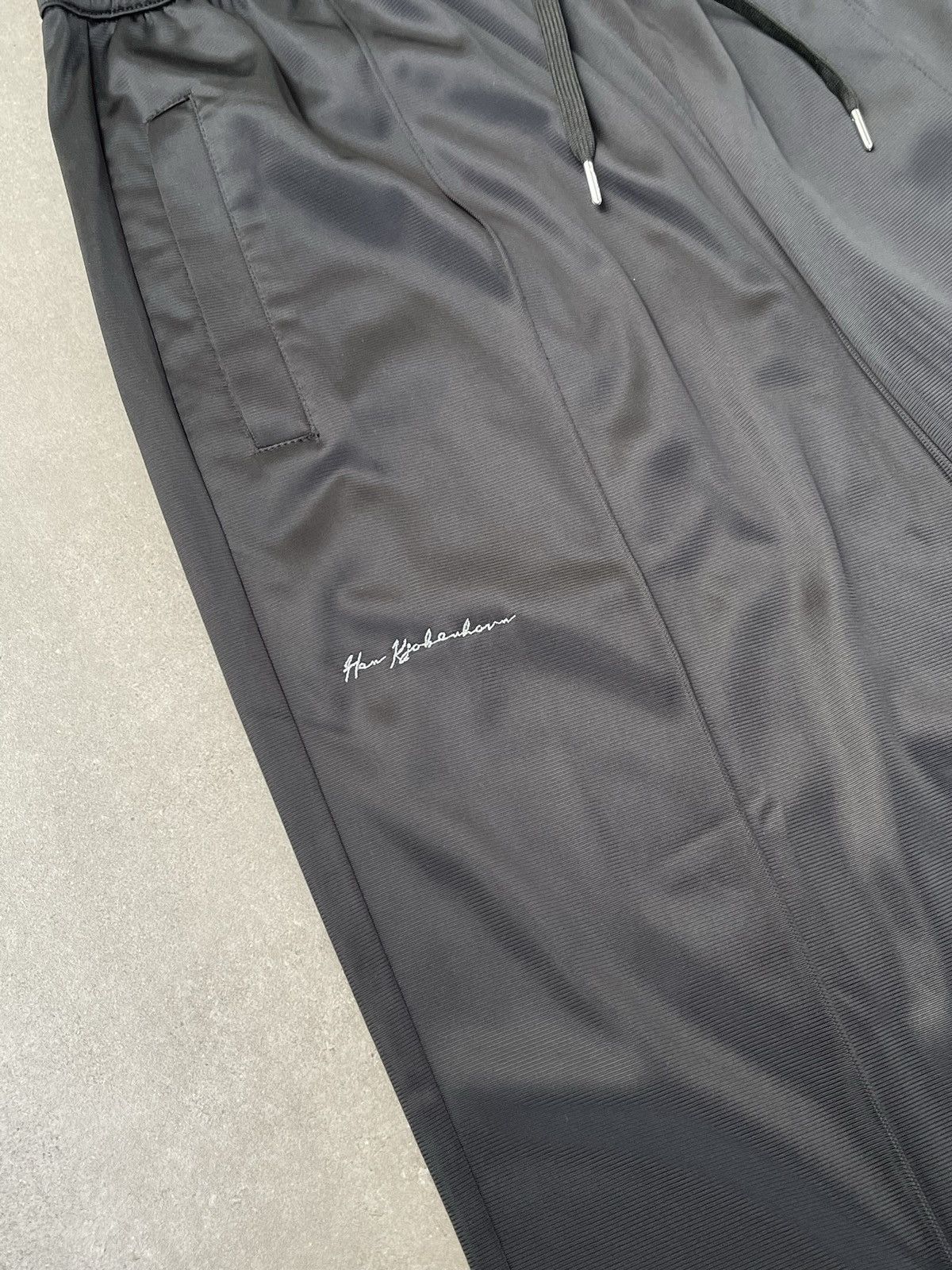 Han Kjobenhavn SS23 !DSWT! Han Kjobenhavn Oversized Loose Black Track Pants Size US 34 / EU 50 - 15 Thumbnail