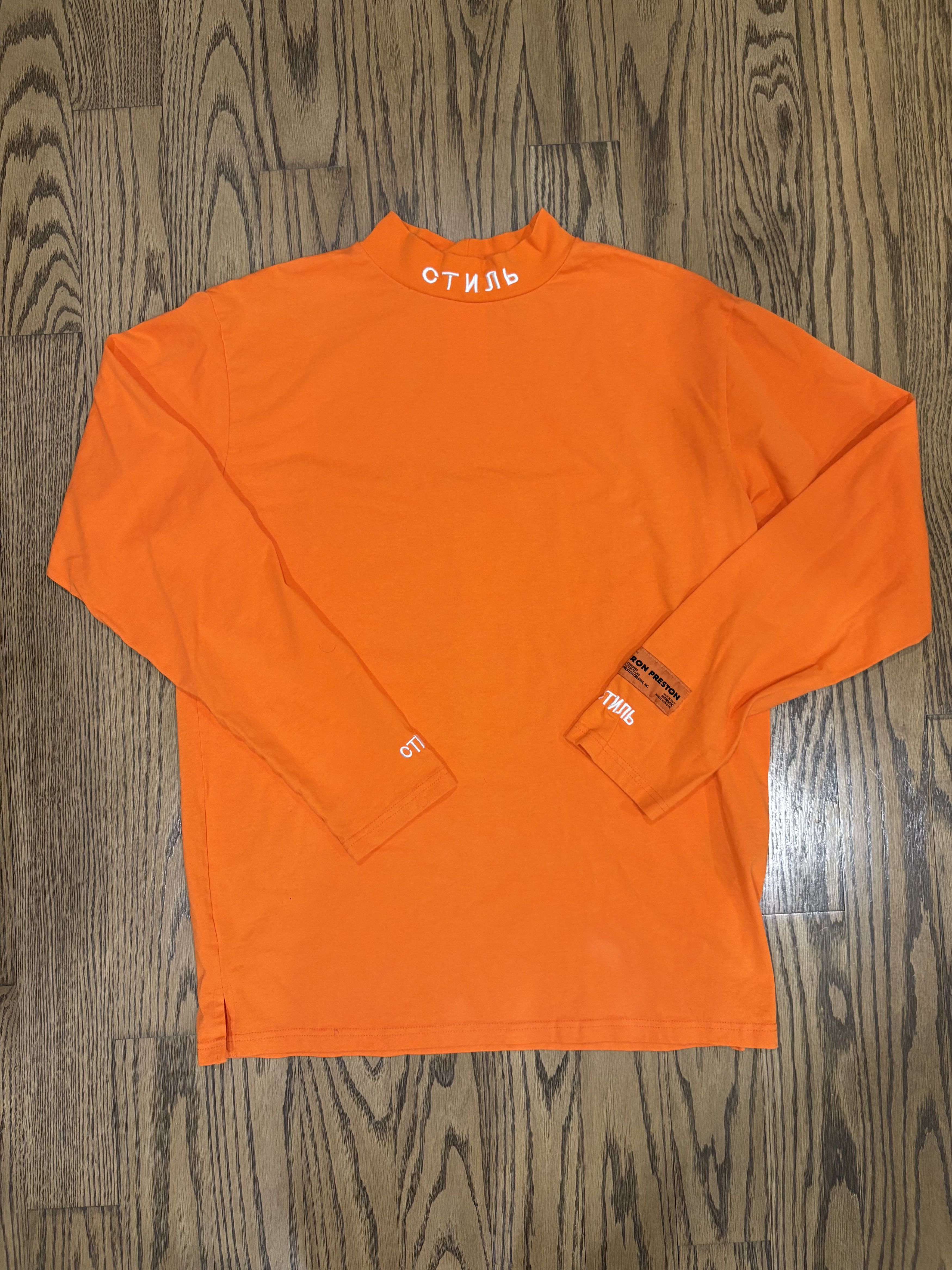 Heron Preston Heron Preston CTnb Long Sleeve Size US L / EU 52-54 / 3 - 1 Thumbnail