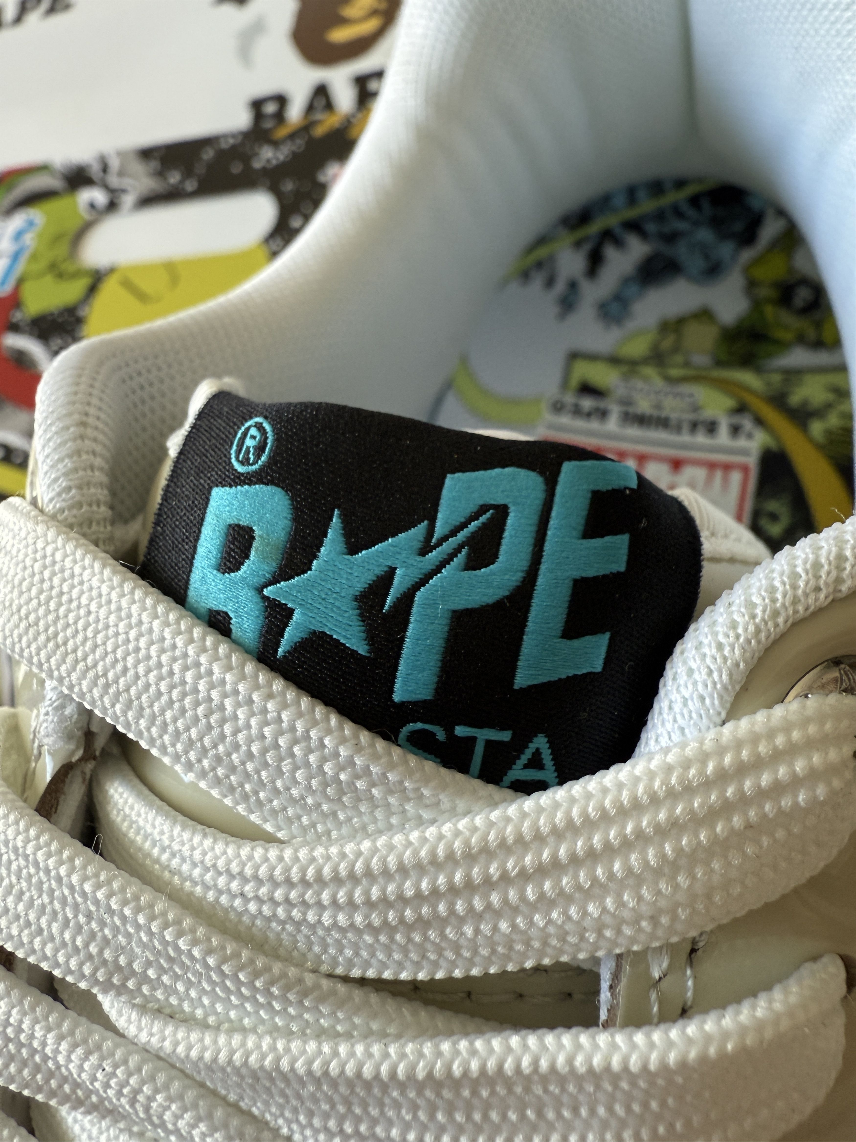 Bape MARVEL BAPE STA ROCKET RACOON Size US 9 / EU 42 - 9 Thumbnail