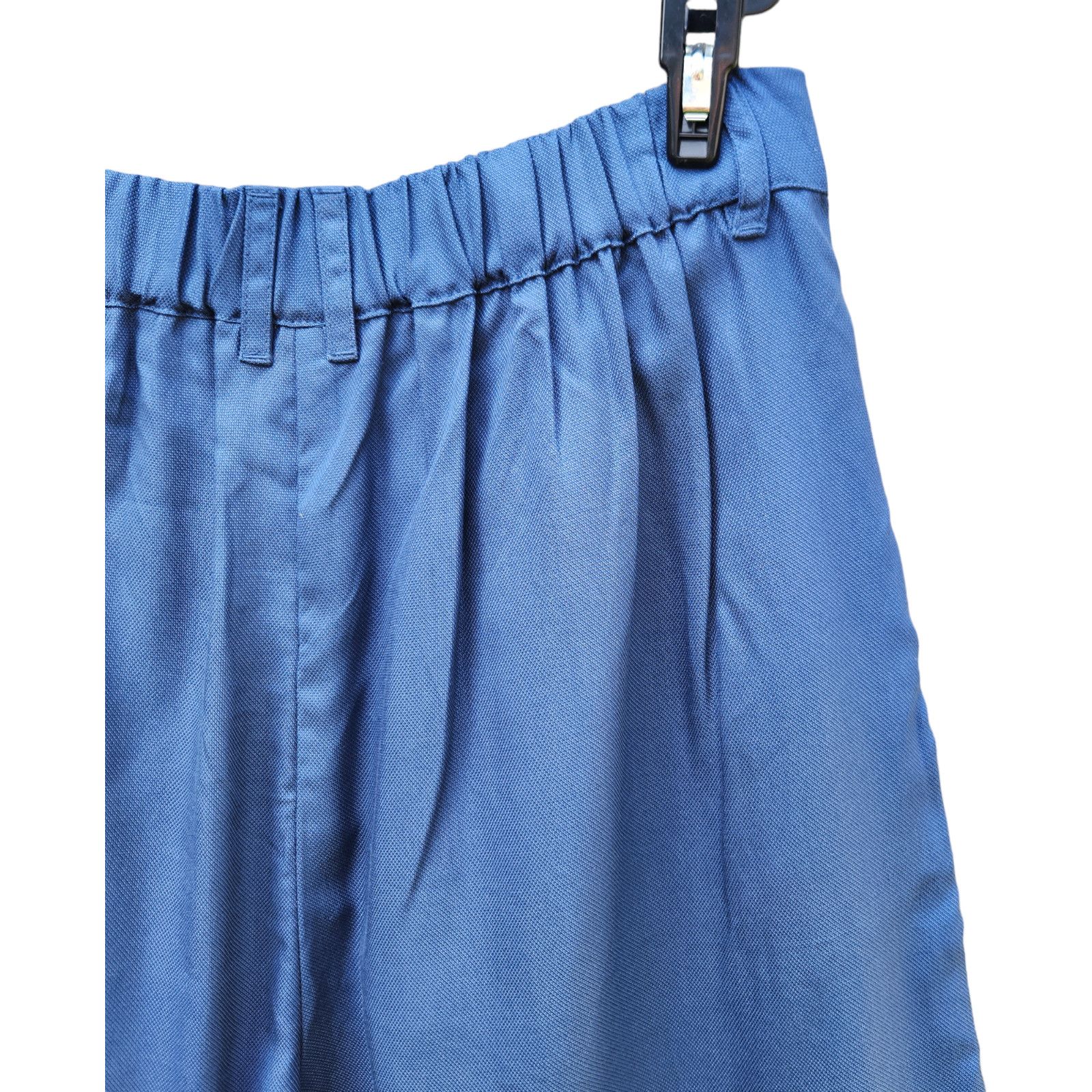 Nordstrom Nordstrom Medium Blue Ensign Shorts Elastic Waist Pocket NWT Size 28" / US 6 / IT 42 - 9 Thumbnail