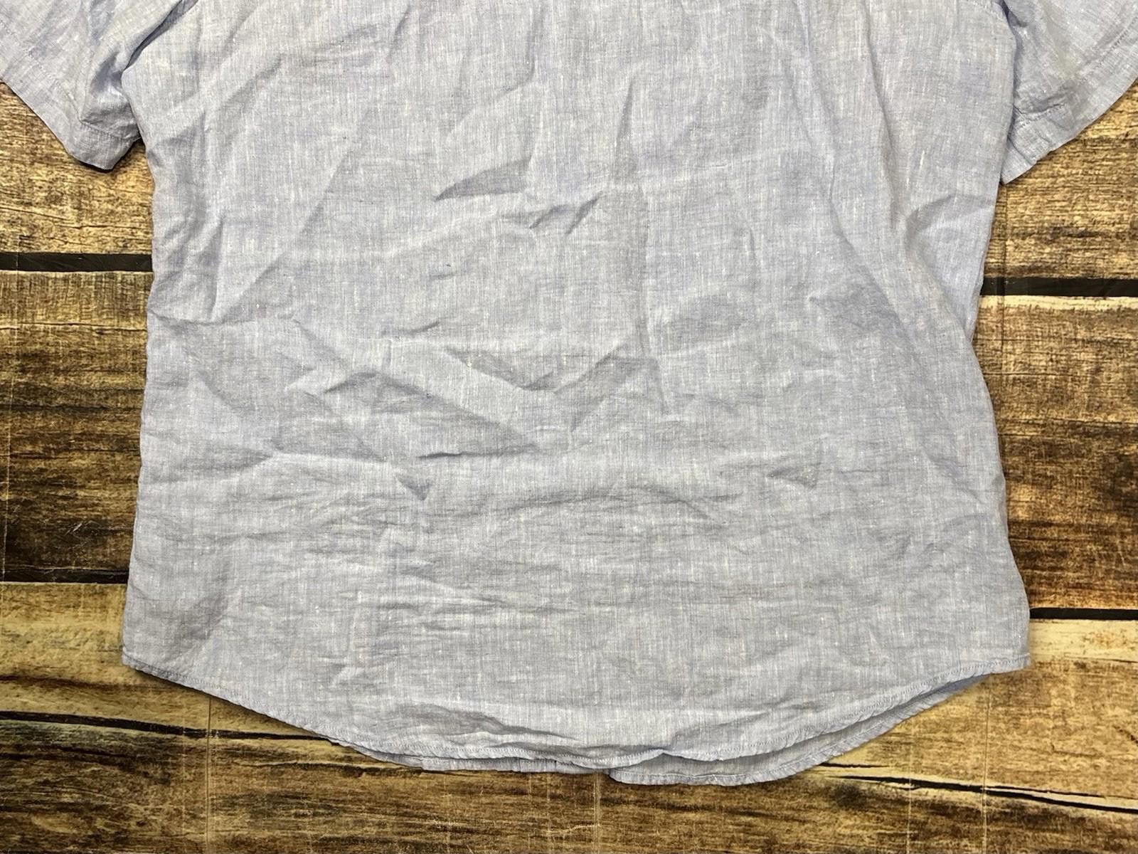 L.L. Bean LL Bean Shirt Mens Large Linen Button Up Short Sleeve Size US L / EU 52-54 / 3 - 7 Thumbnail